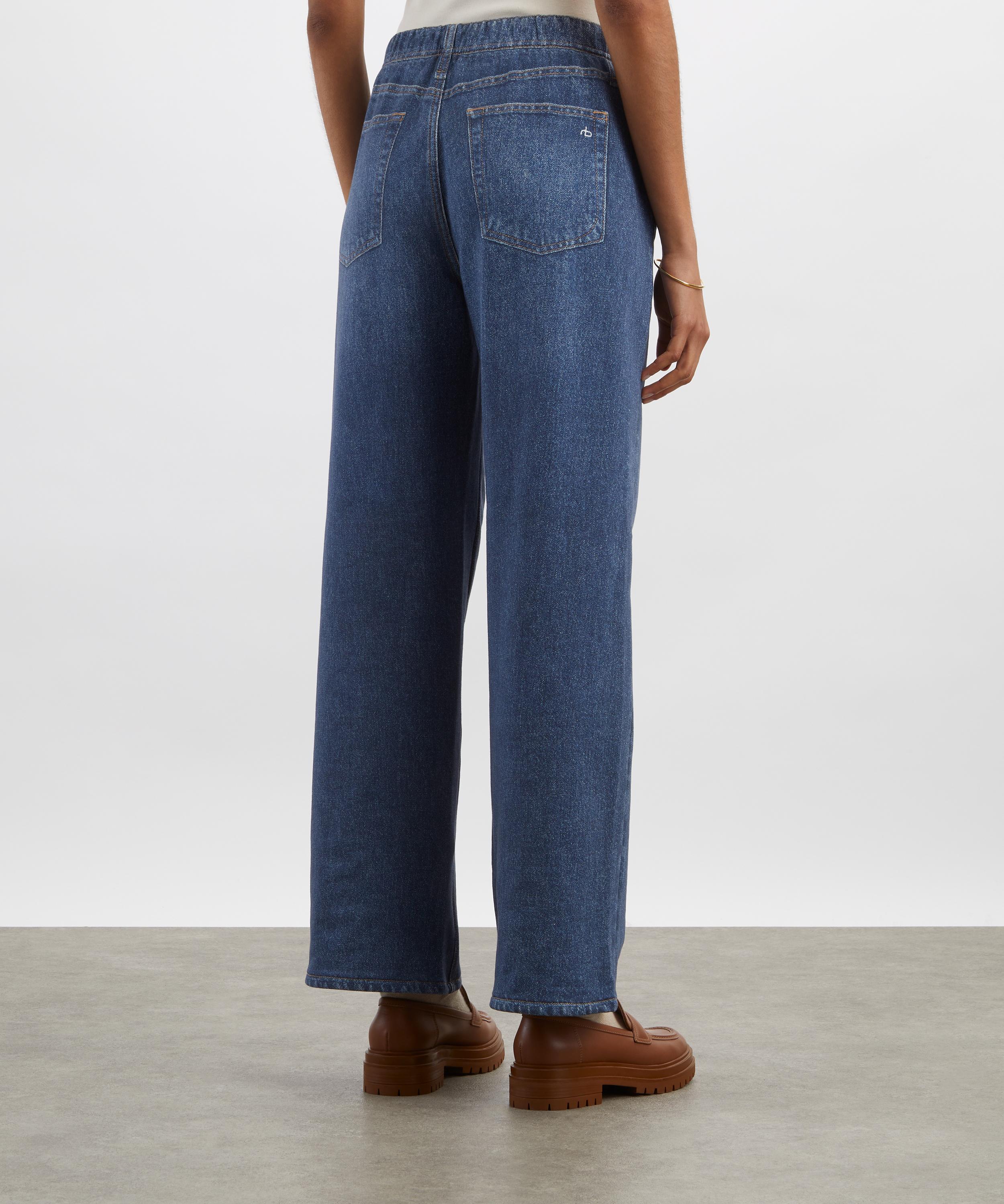 Rag & Bone - Miramar Wide-Leg Trousers in Petra  image number 3