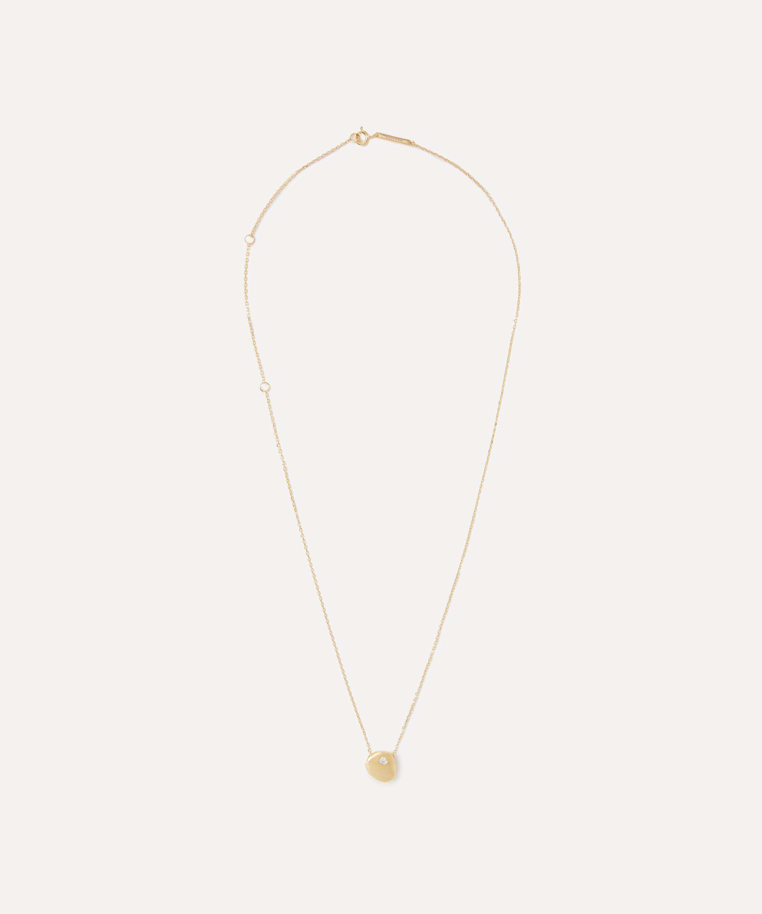 PDPAOLA - Wave Pendant Necklace image number 1