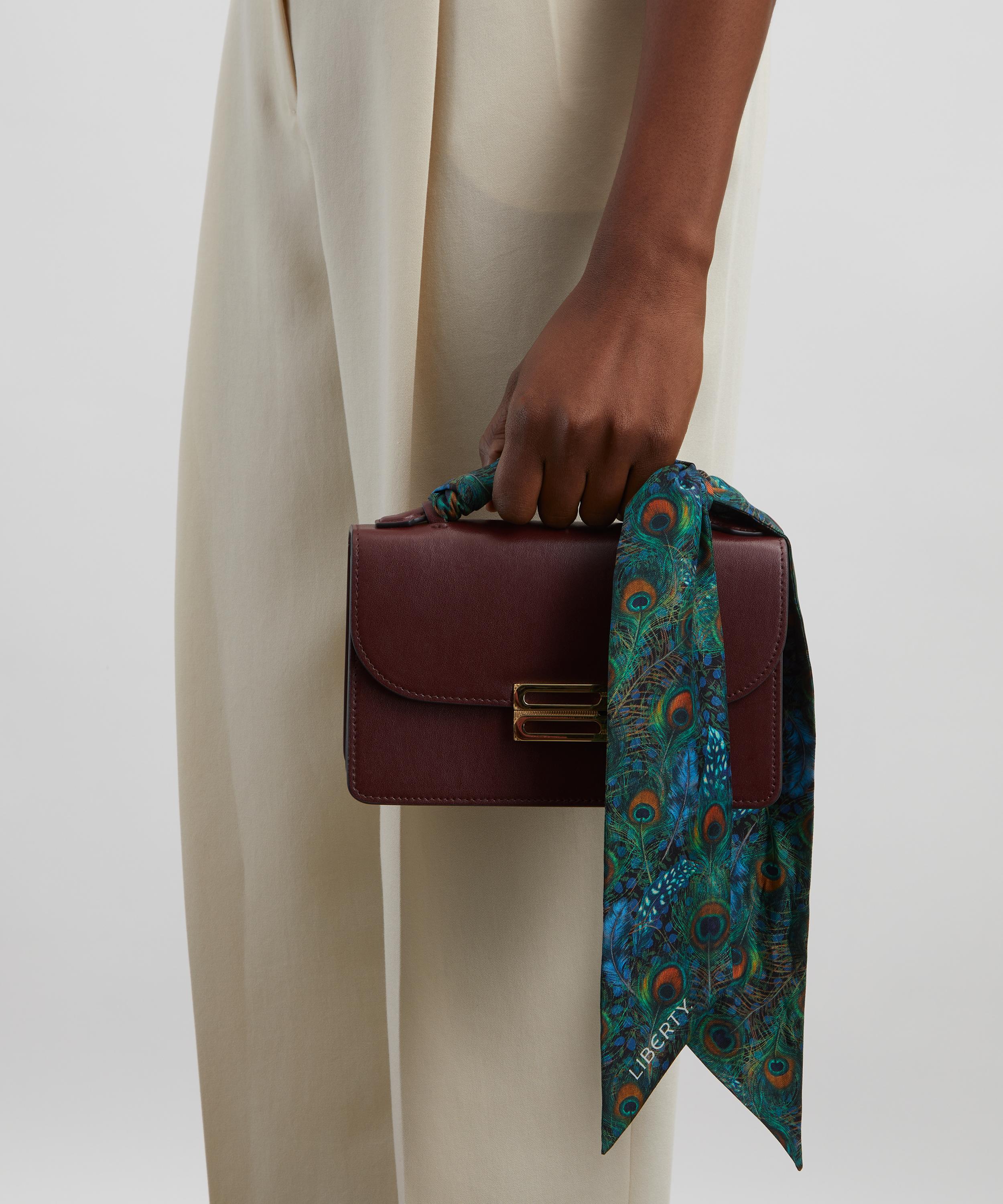 Liberty - Peacock Manor 8X160 Skinny Silk Scarf image number 1