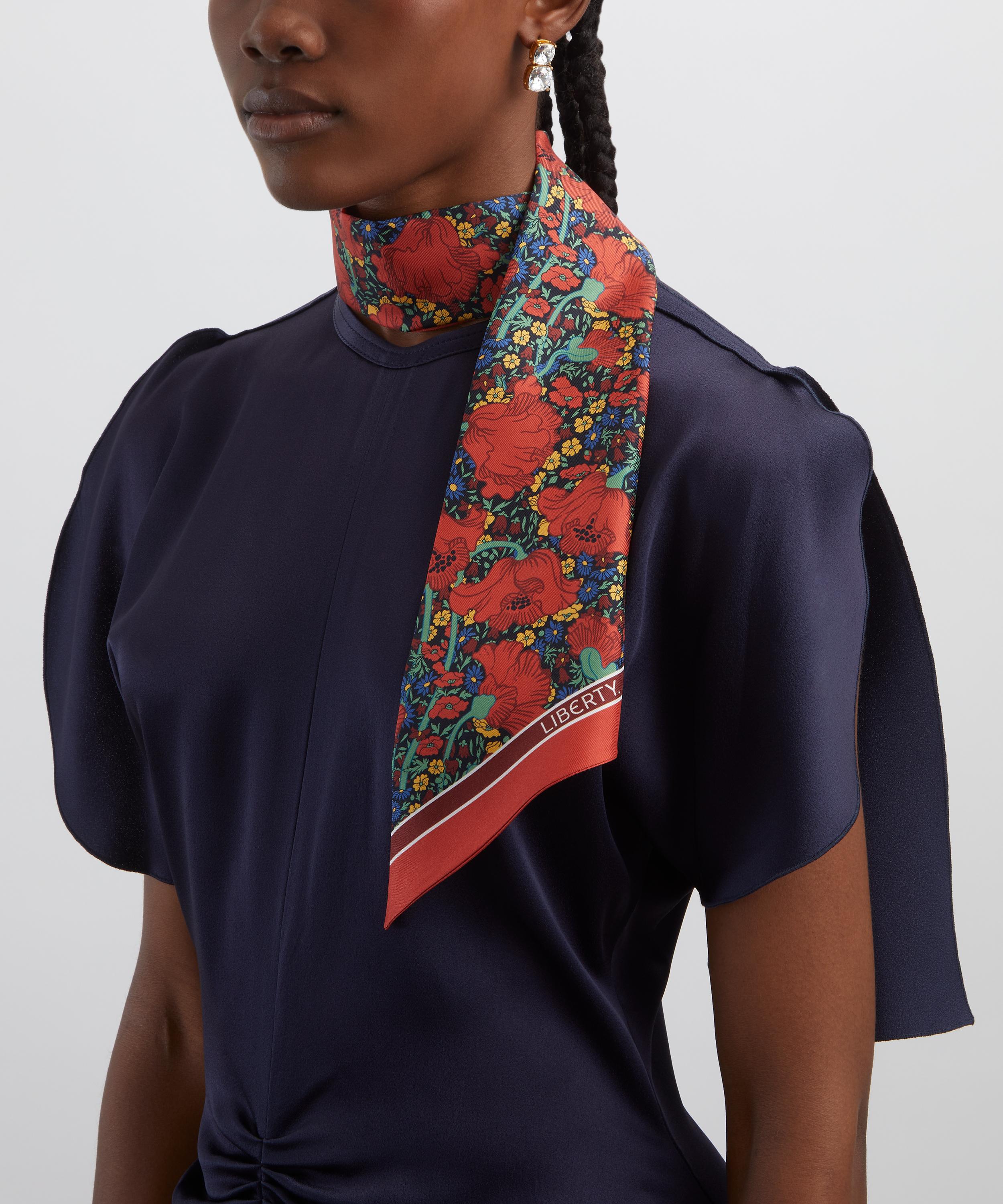 Liberty - Clementina 15X100 Ribbon Silk Scarf image number 1