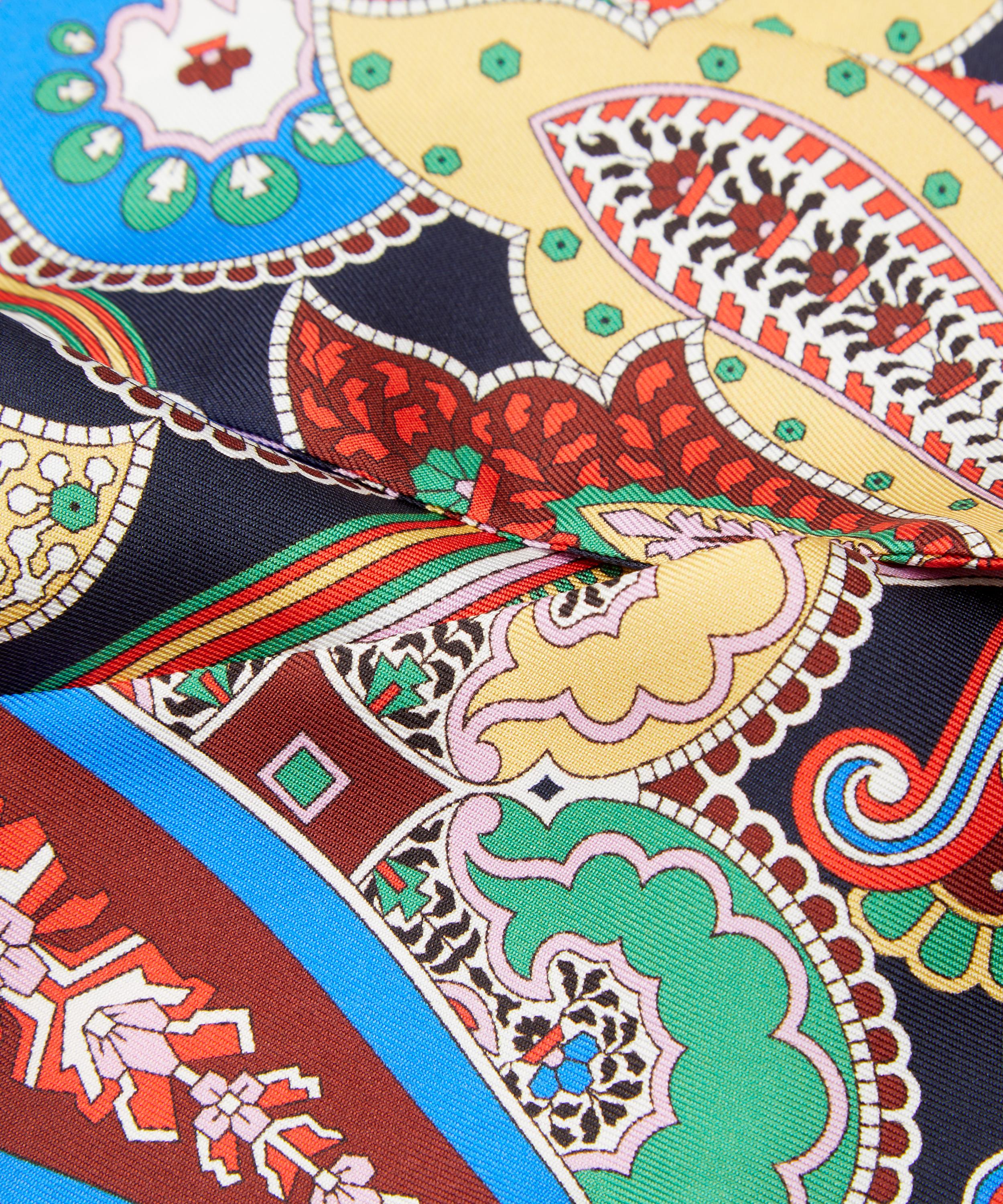 Liberty - Paisley Fanfare Ribonette 5X85 Silk Scarf image number 3