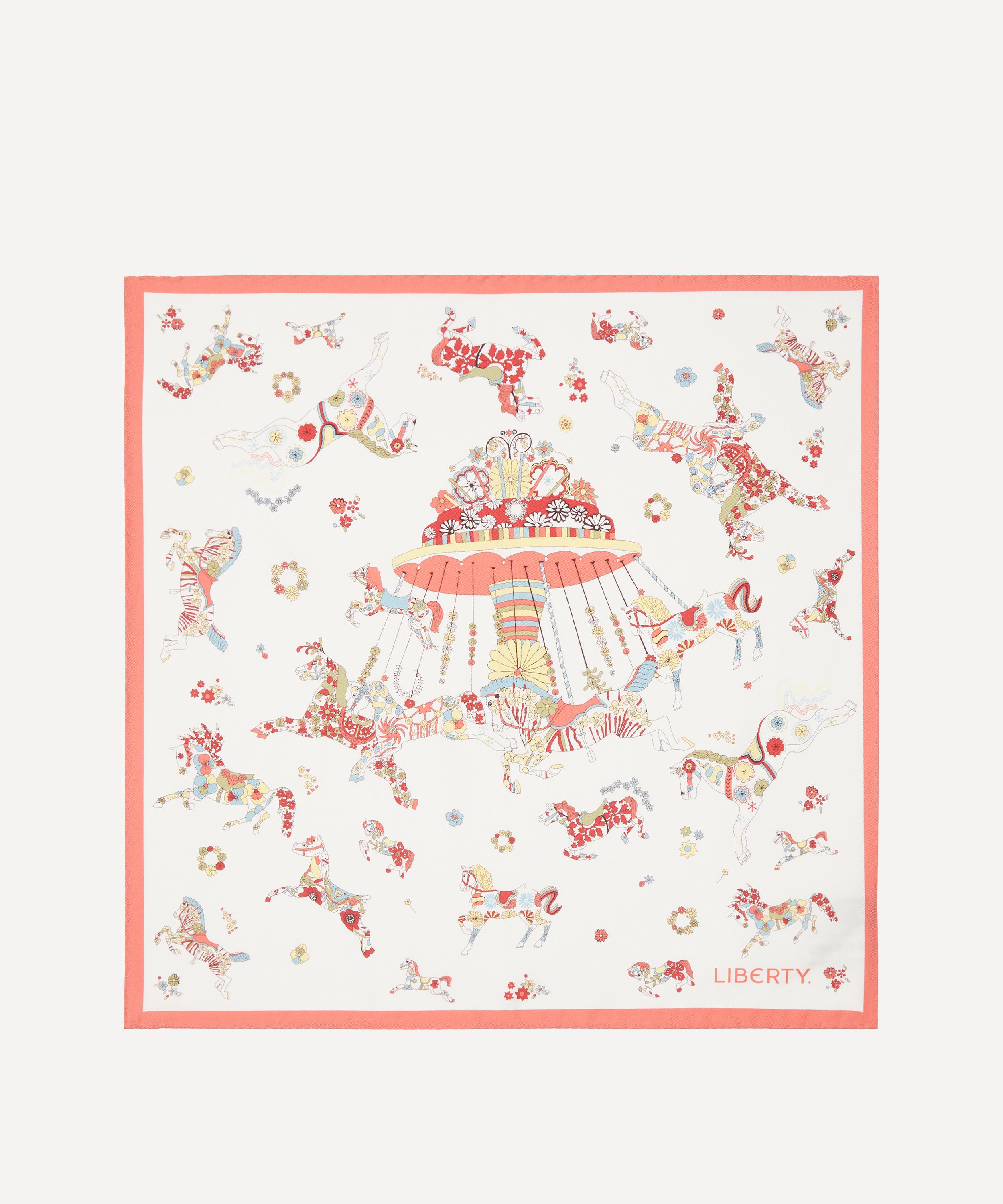Liberty - Emolly Can Can Horse Silk Scarf 45