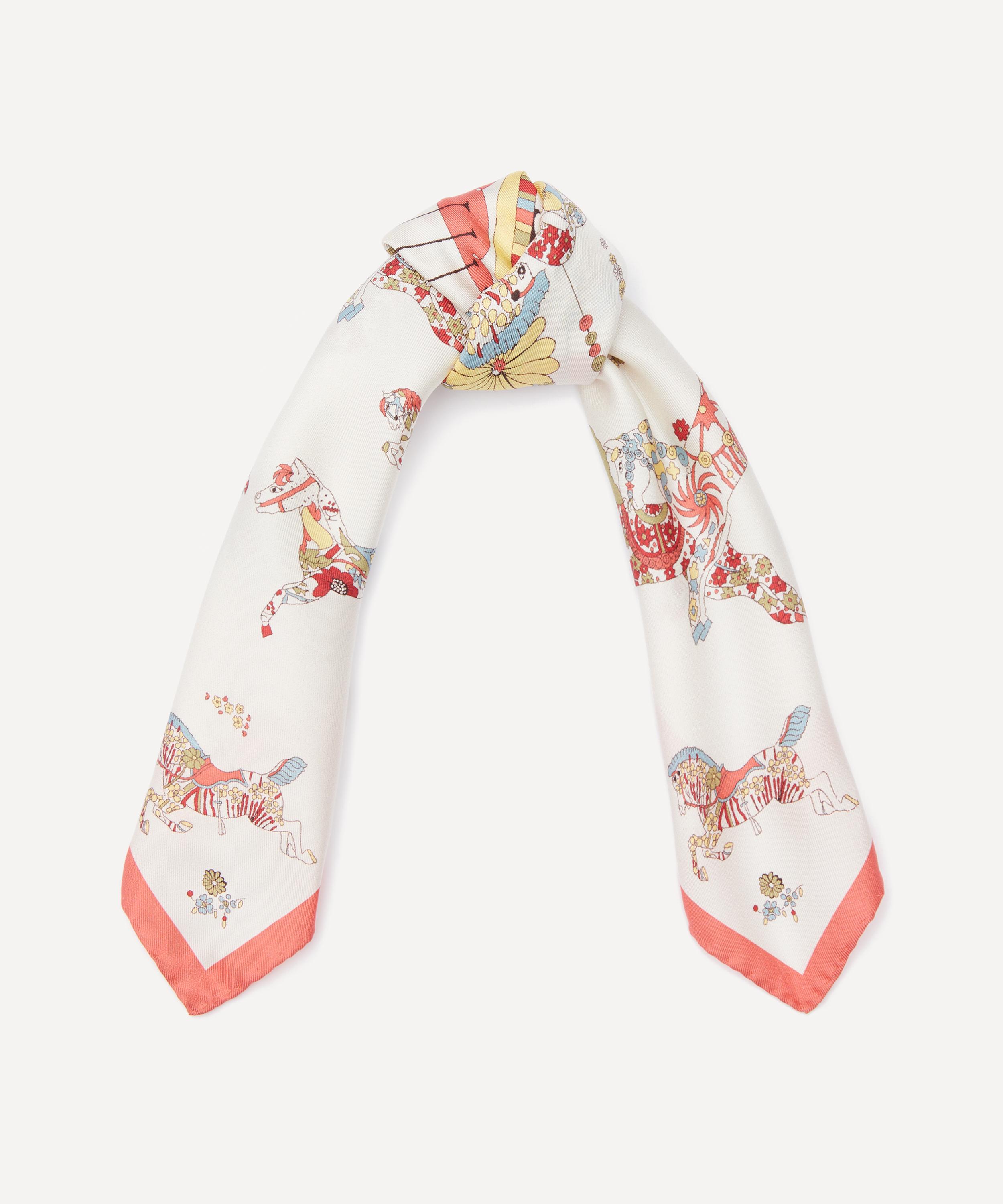 Liberty - Emolly Can Can Horse Silk Scarf 45 image number 2