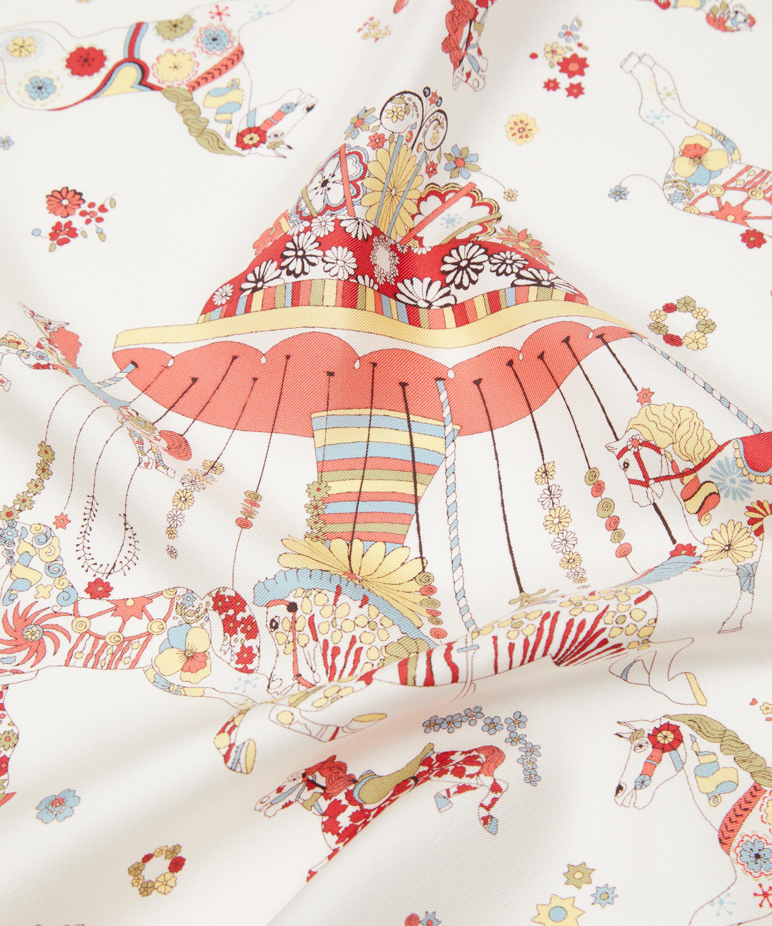 Liberty - Emolly Can Can Horse Silk Scarf 45 image number 4