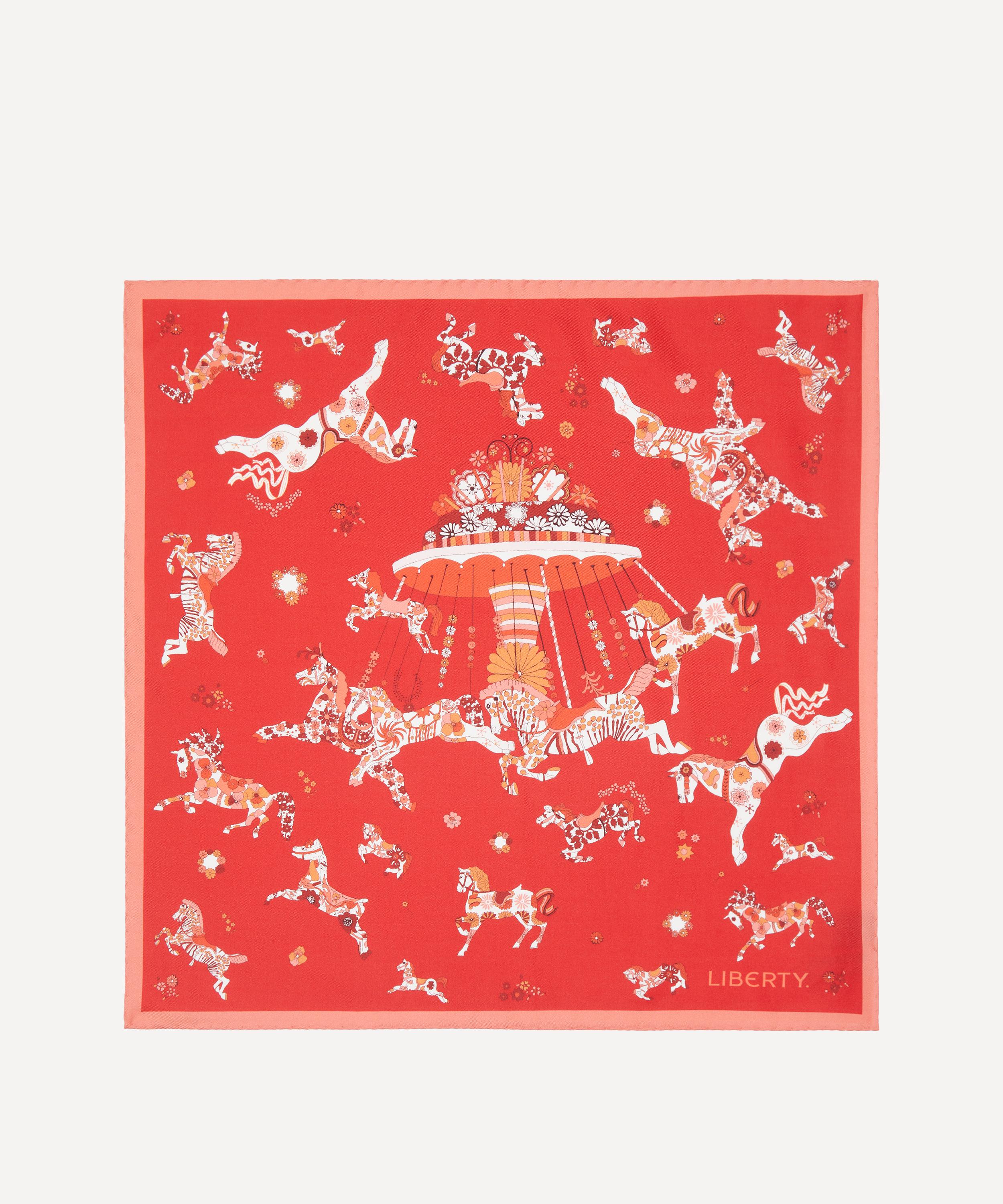Liberty - Emolly Can Can Silk Scarf 45 image number 0