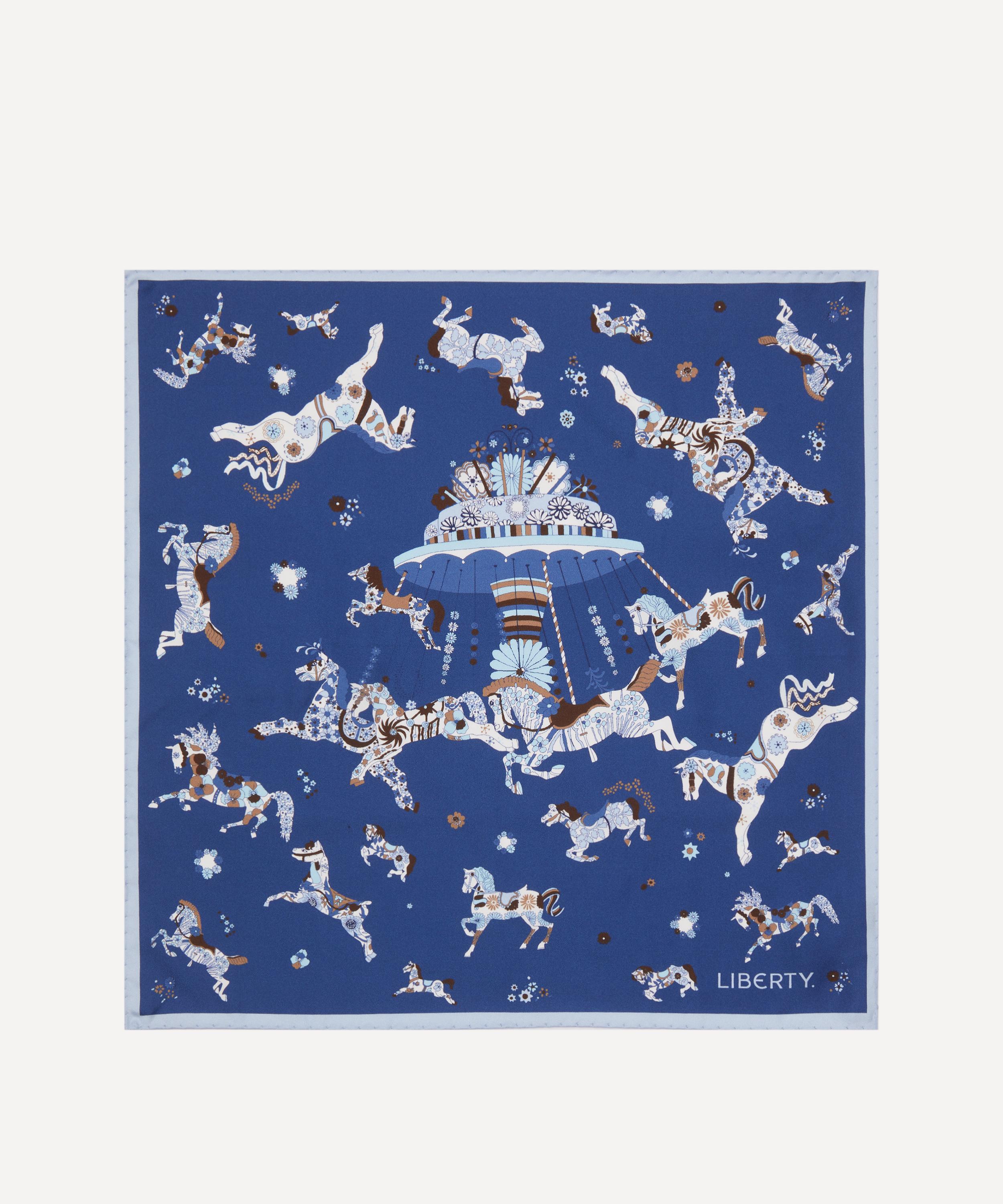 Liberty - Emolly Can Can Horse Silk Scarf 45
