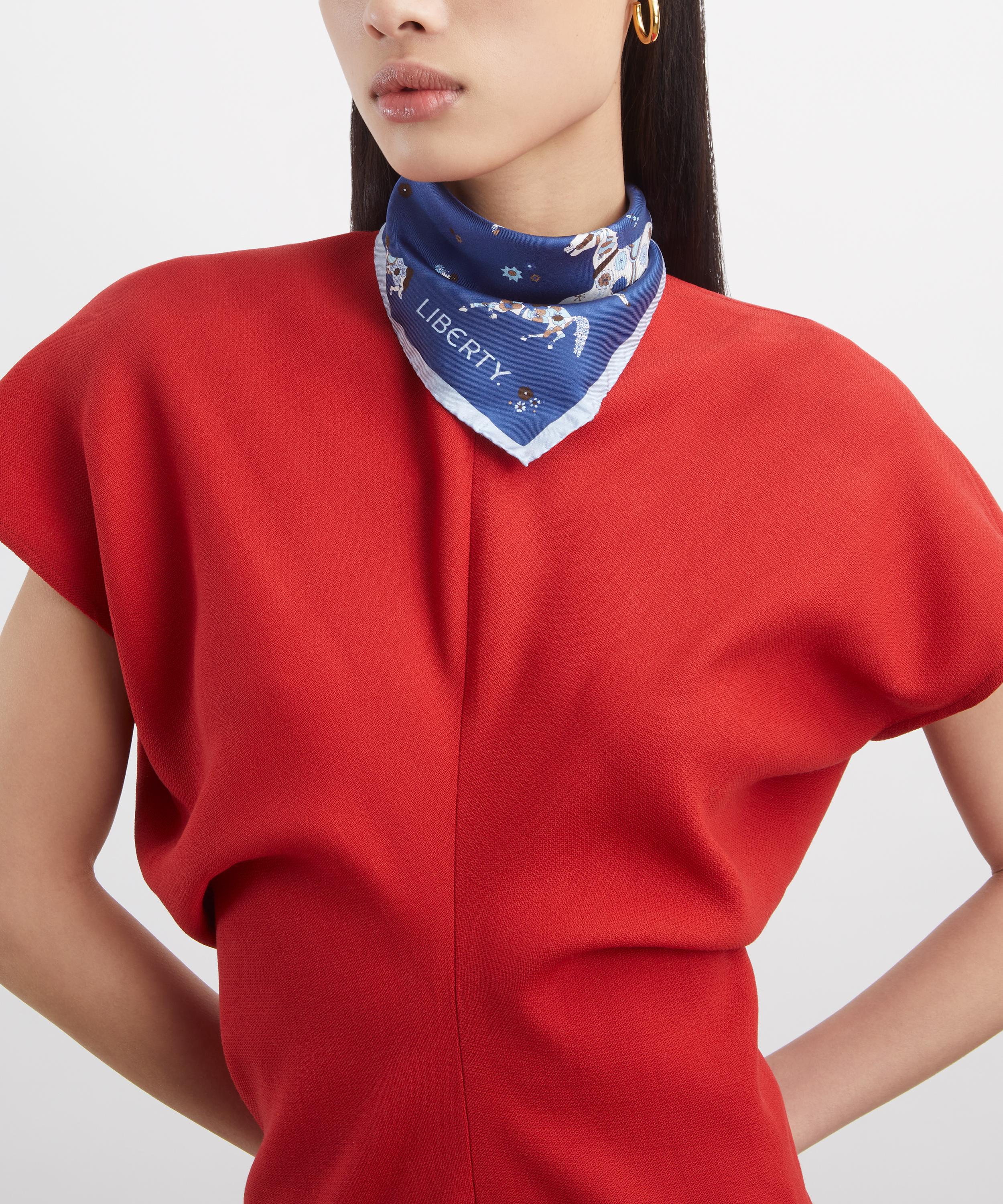 Liberty - Emolly Can Can Horse Silk Scarf 45 image number 1