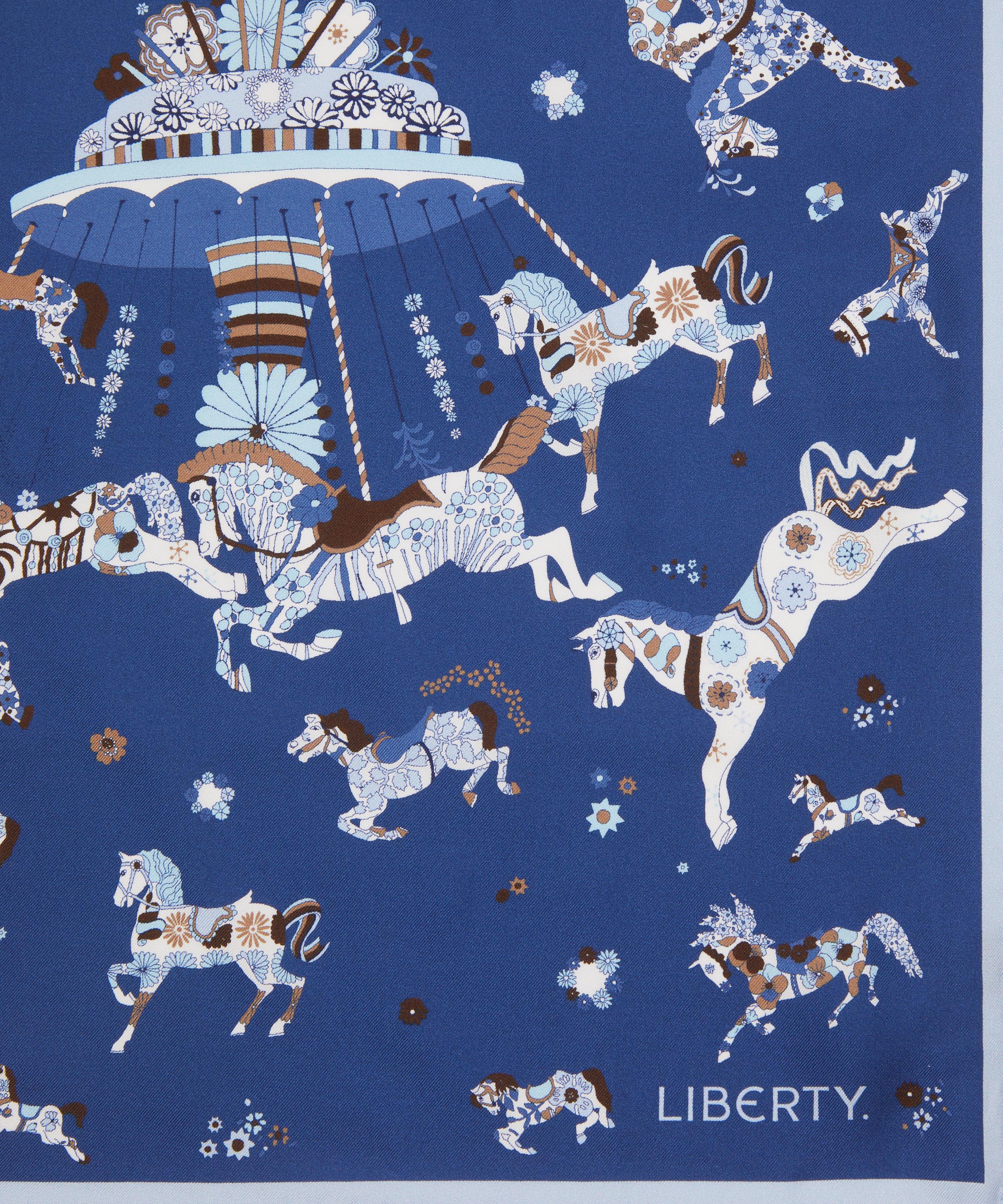 Liberty - Emolly Can Can Horse Silk Scarf 45 image number 2
