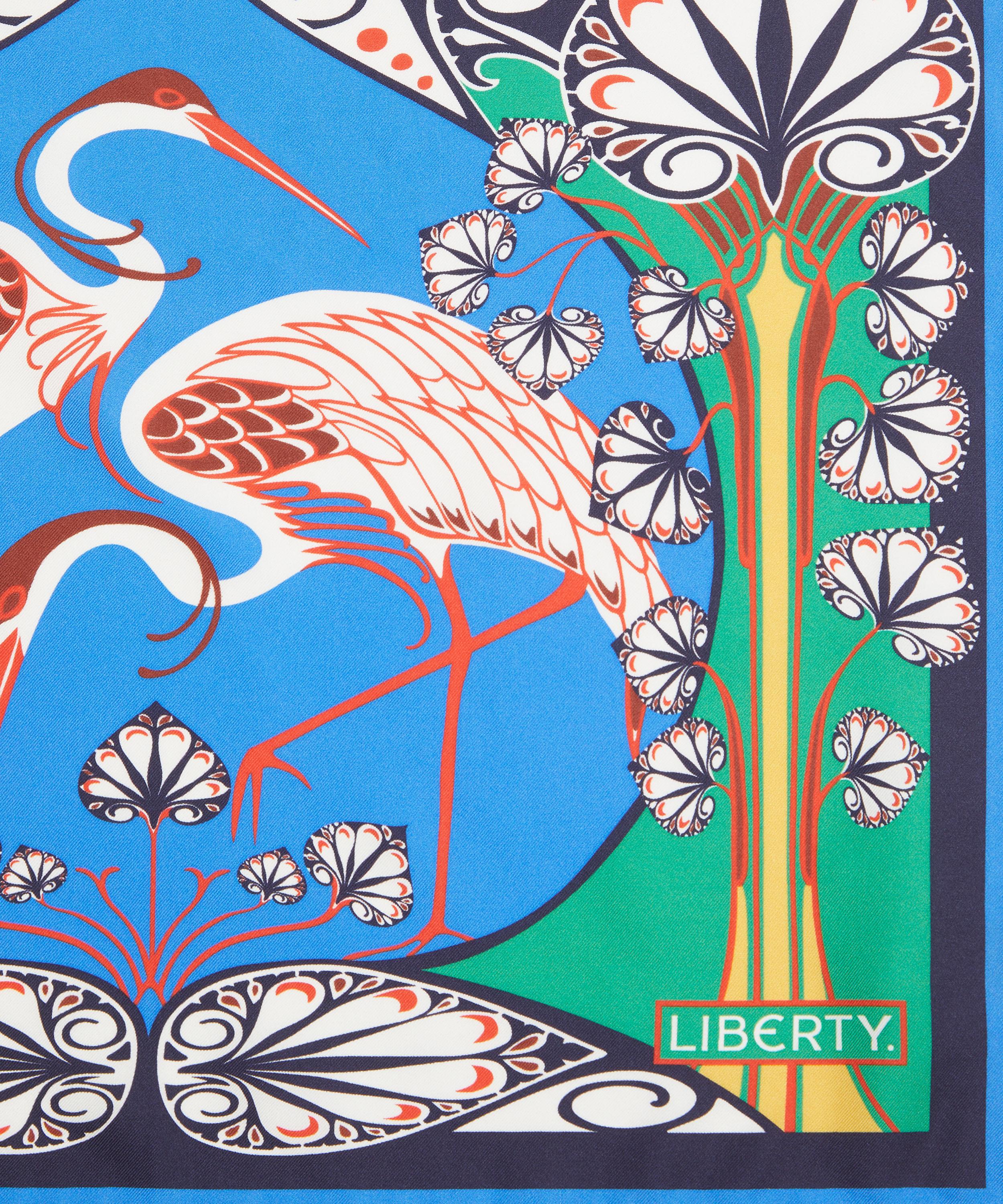 Liberty - Heron Silk Scarf 45 image number 2