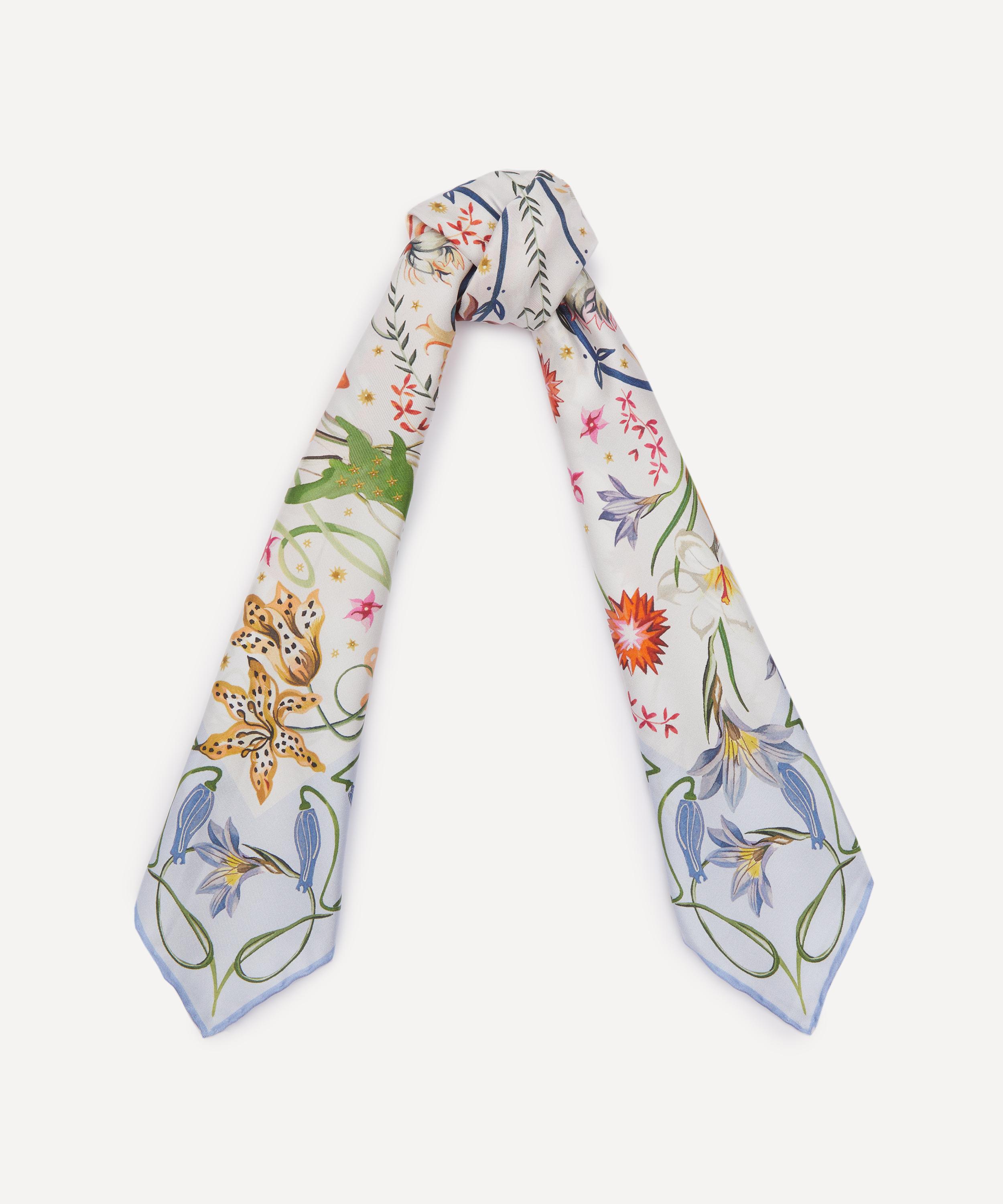 Liberty - Ianthe Garden Silk Scarf 70 image number 2