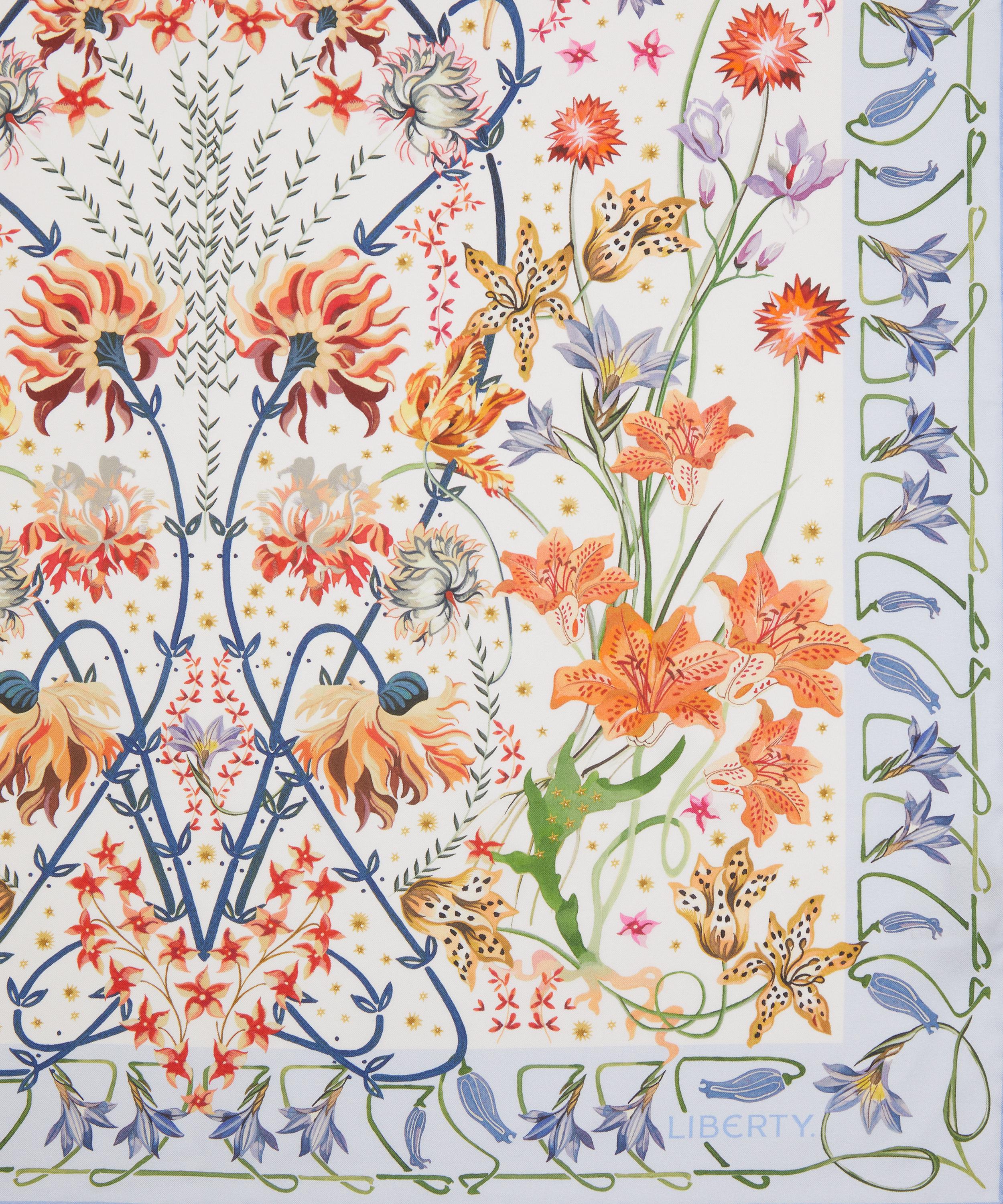 Liberty - Ianthe Garden Silk Scarf 70 image number 3