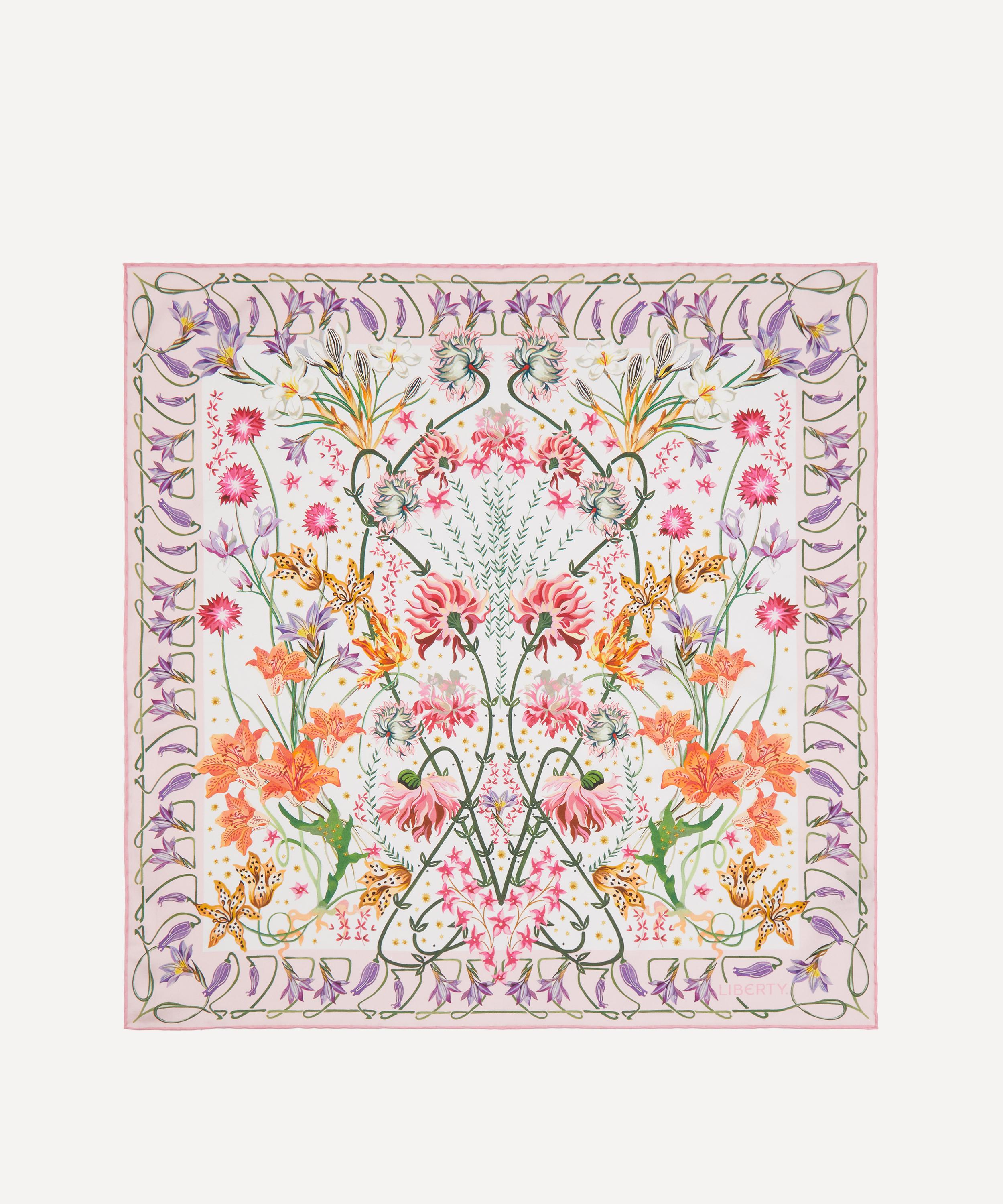 Liberty - Ianthe Garden Silk Scarf 70