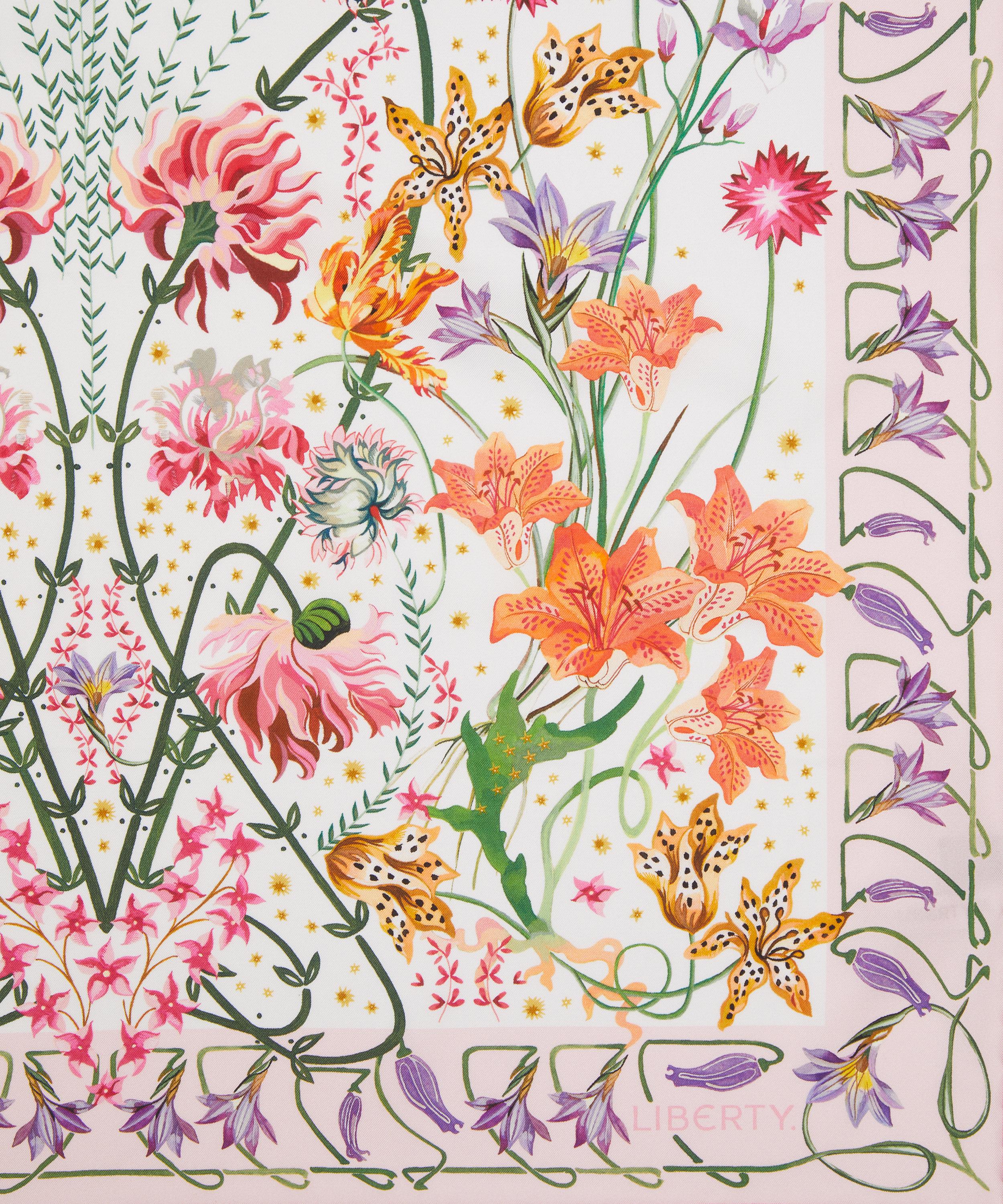 Liberty - Ianthe Garden Silk Scarf 70 image number 2