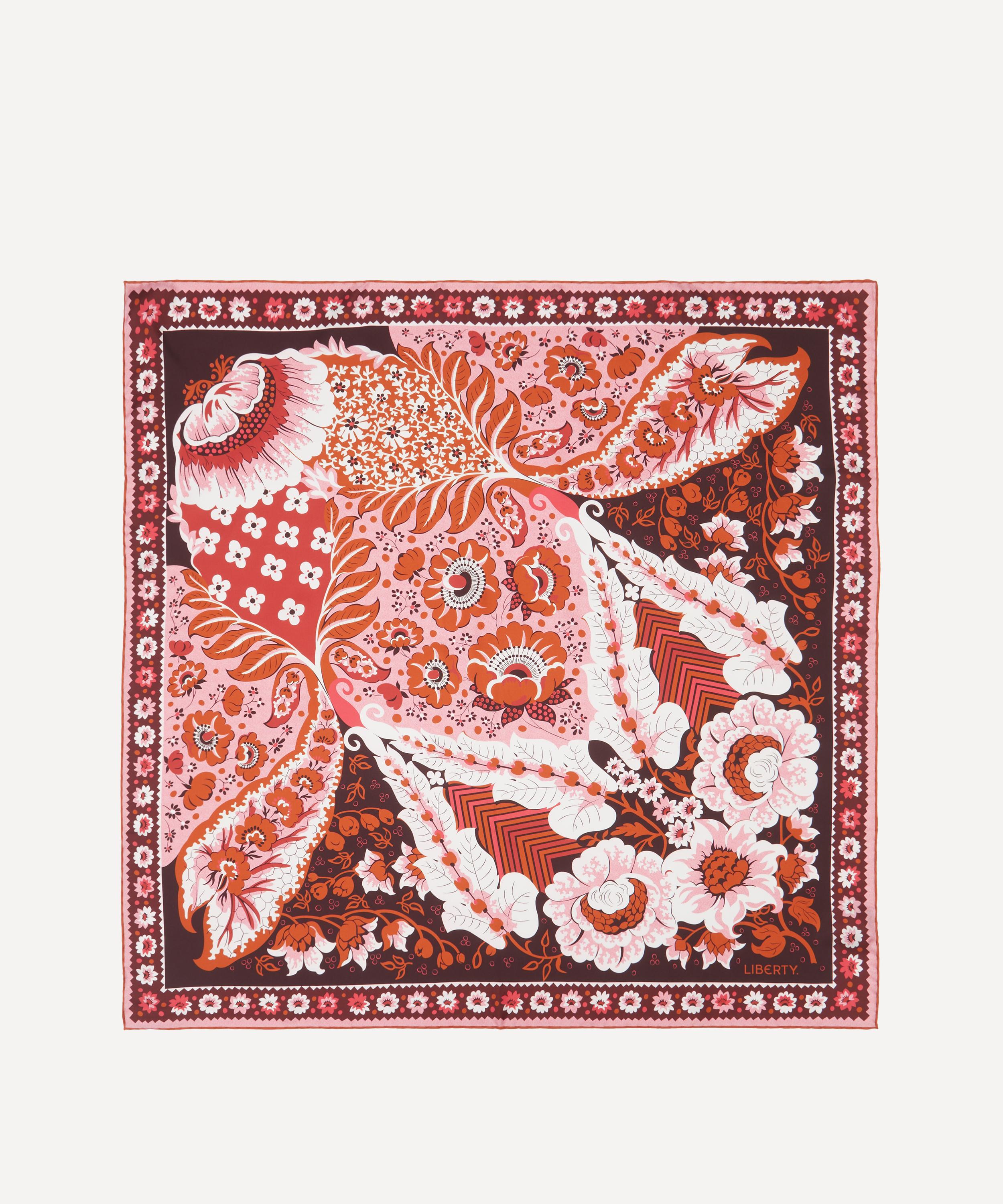 Liberty - Freyja Paisley Silk Scarf 90