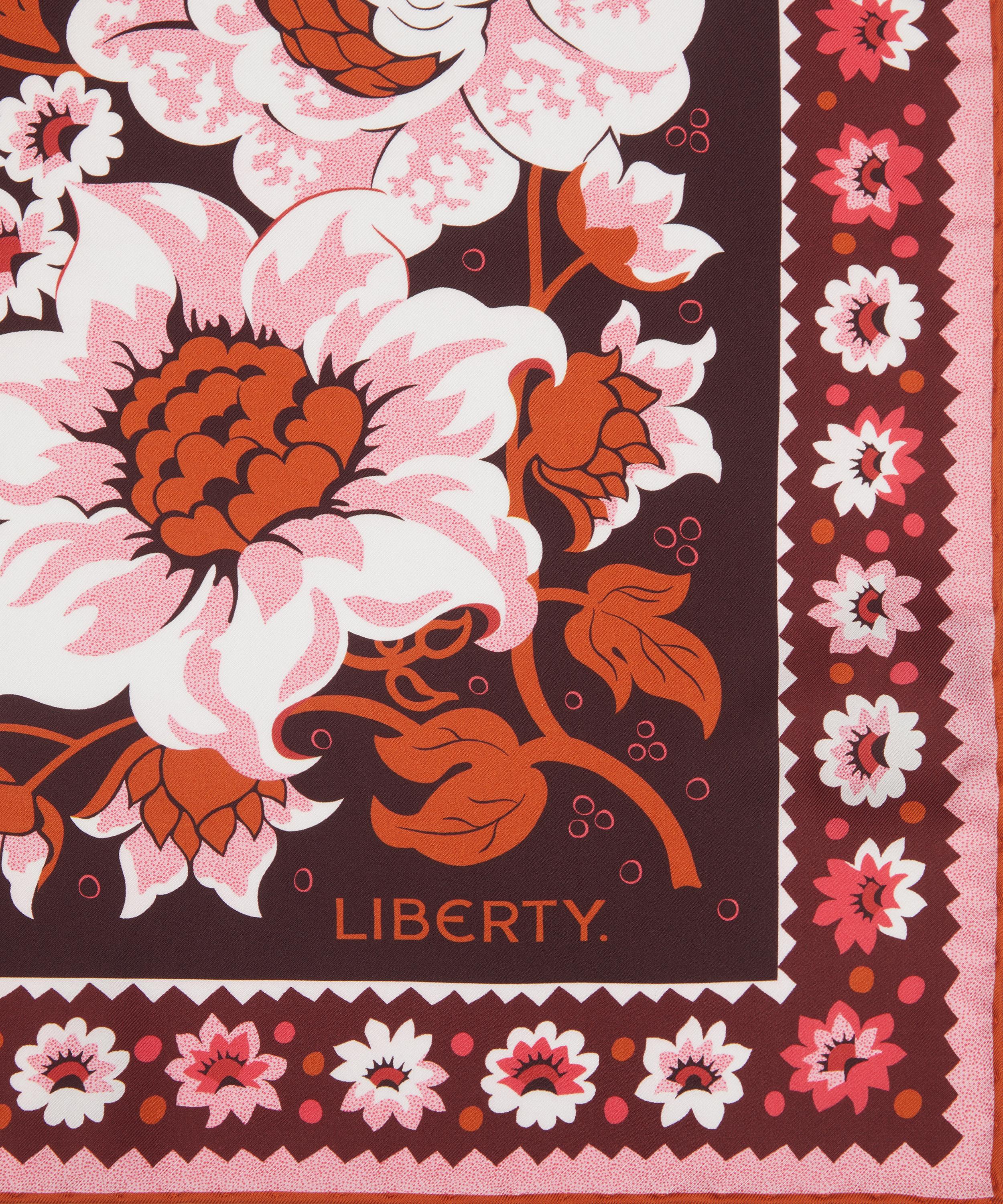 Liberty - Freyja Paisley Silk Scarf 90 image number 2