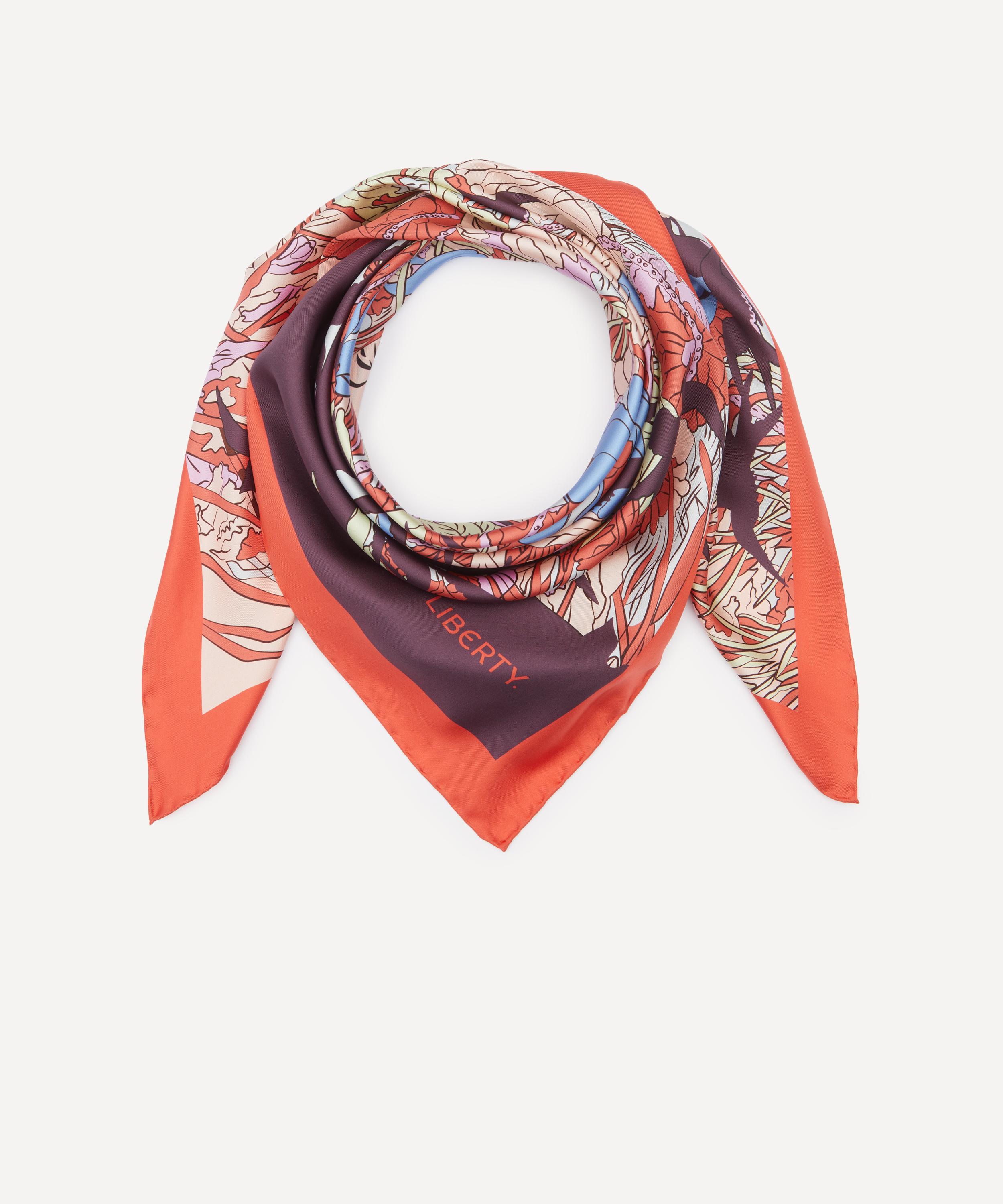 Liberty - Ruth&rsquo;s Vista Silk Scarf 90 image number 2