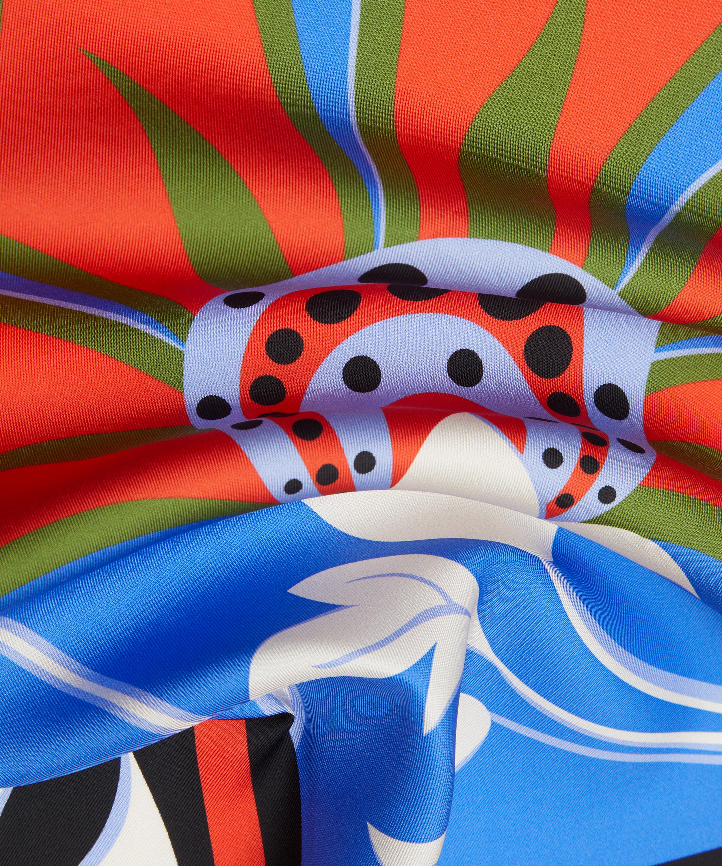 Liberty - Tudor Floral Silk Scarf 90 image number 4