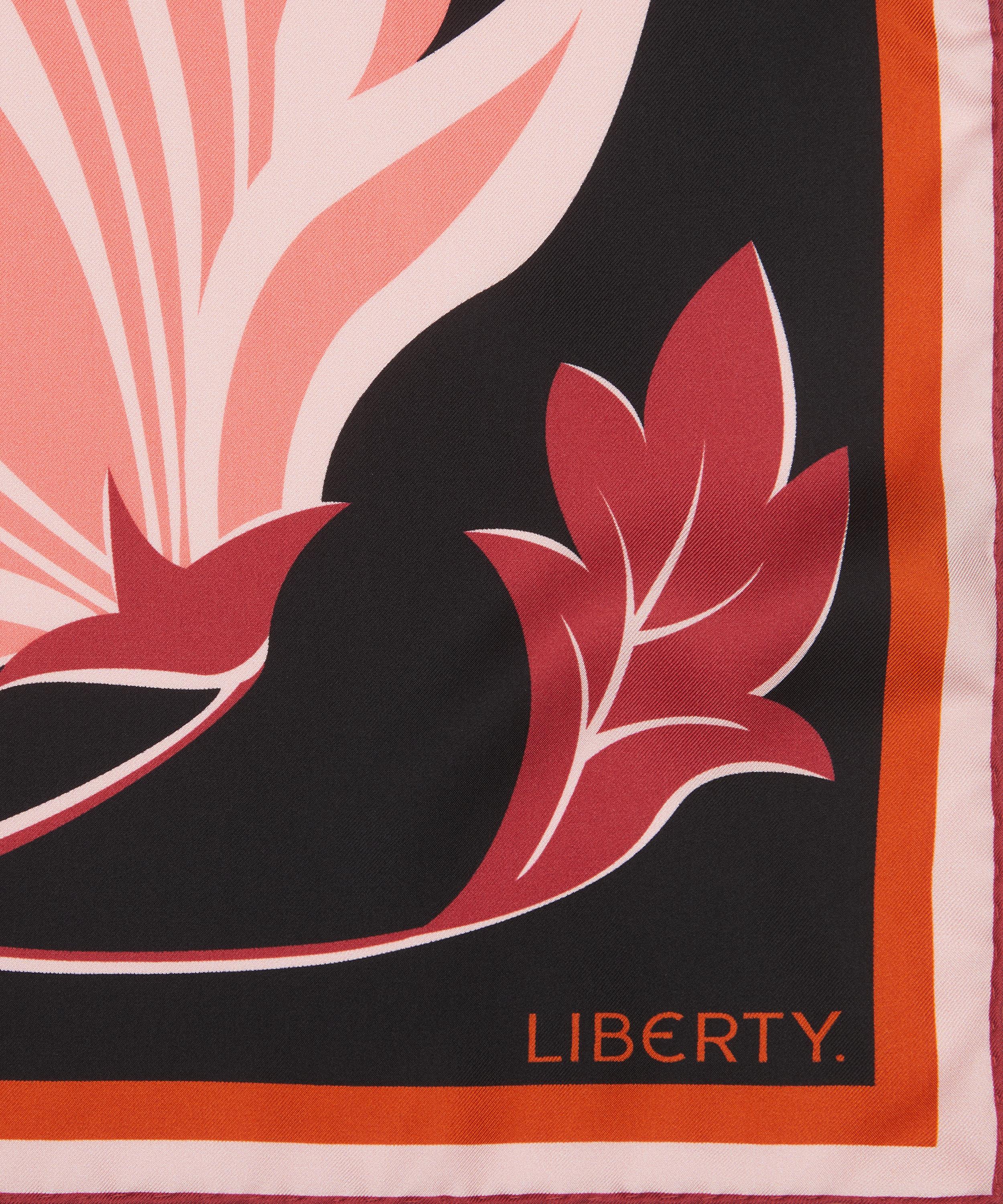 Liberty - Tudor Floral Silk Scarf 90 image number 2