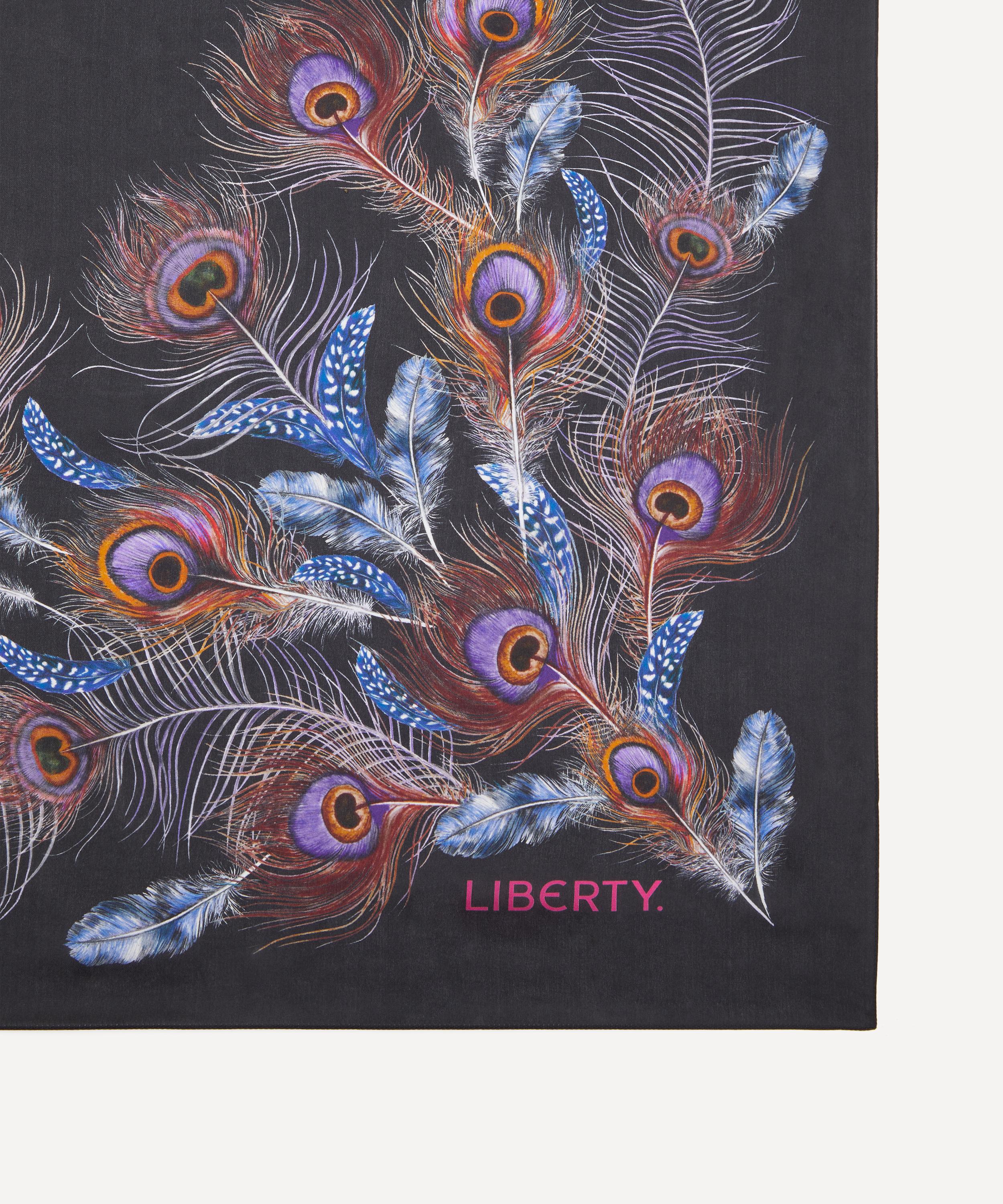 Liberty - Peacock Hall Silk Scarf 140 image number 2