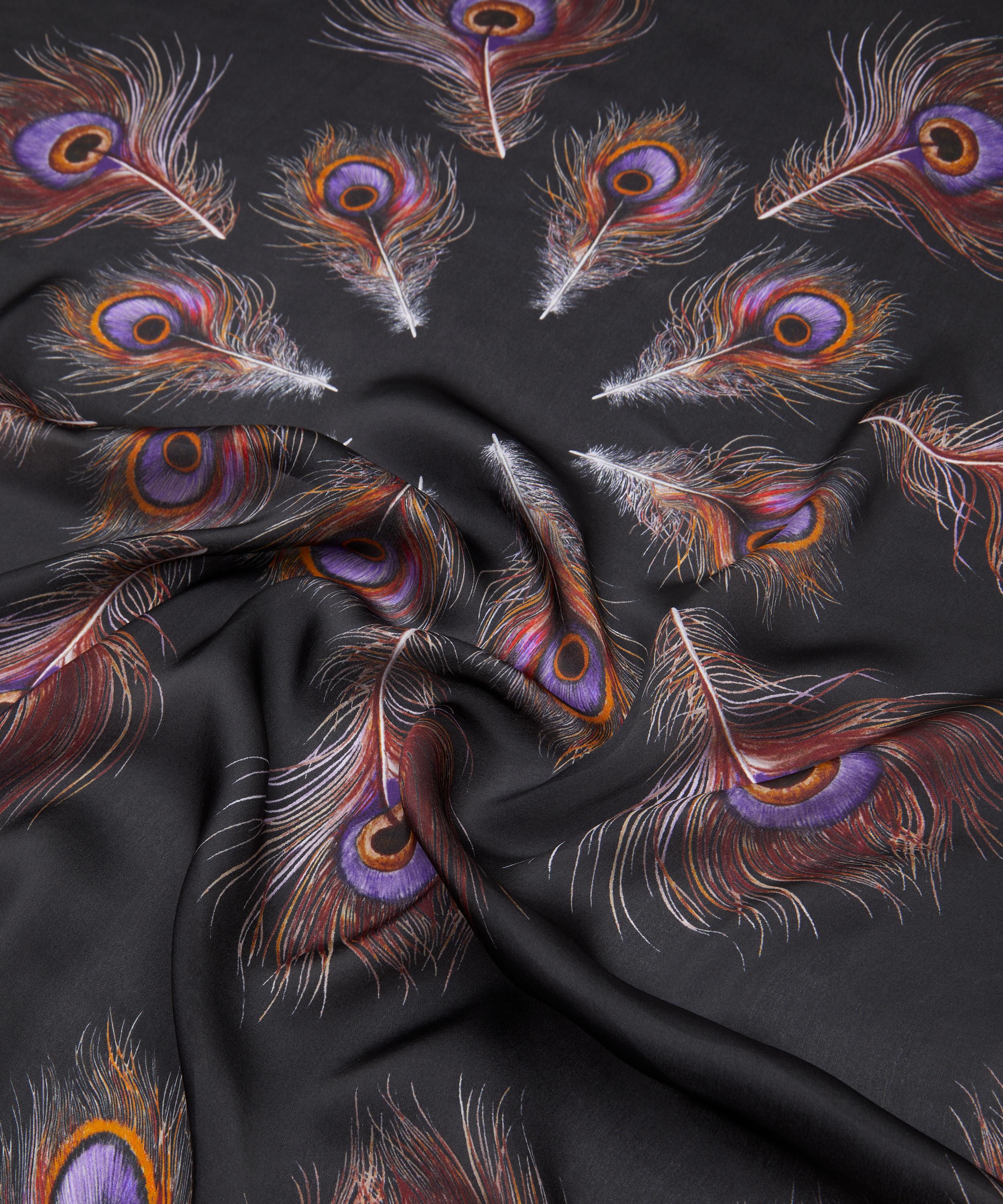 Liberty - Peacock Hall Silk Scarf 140 image number 3