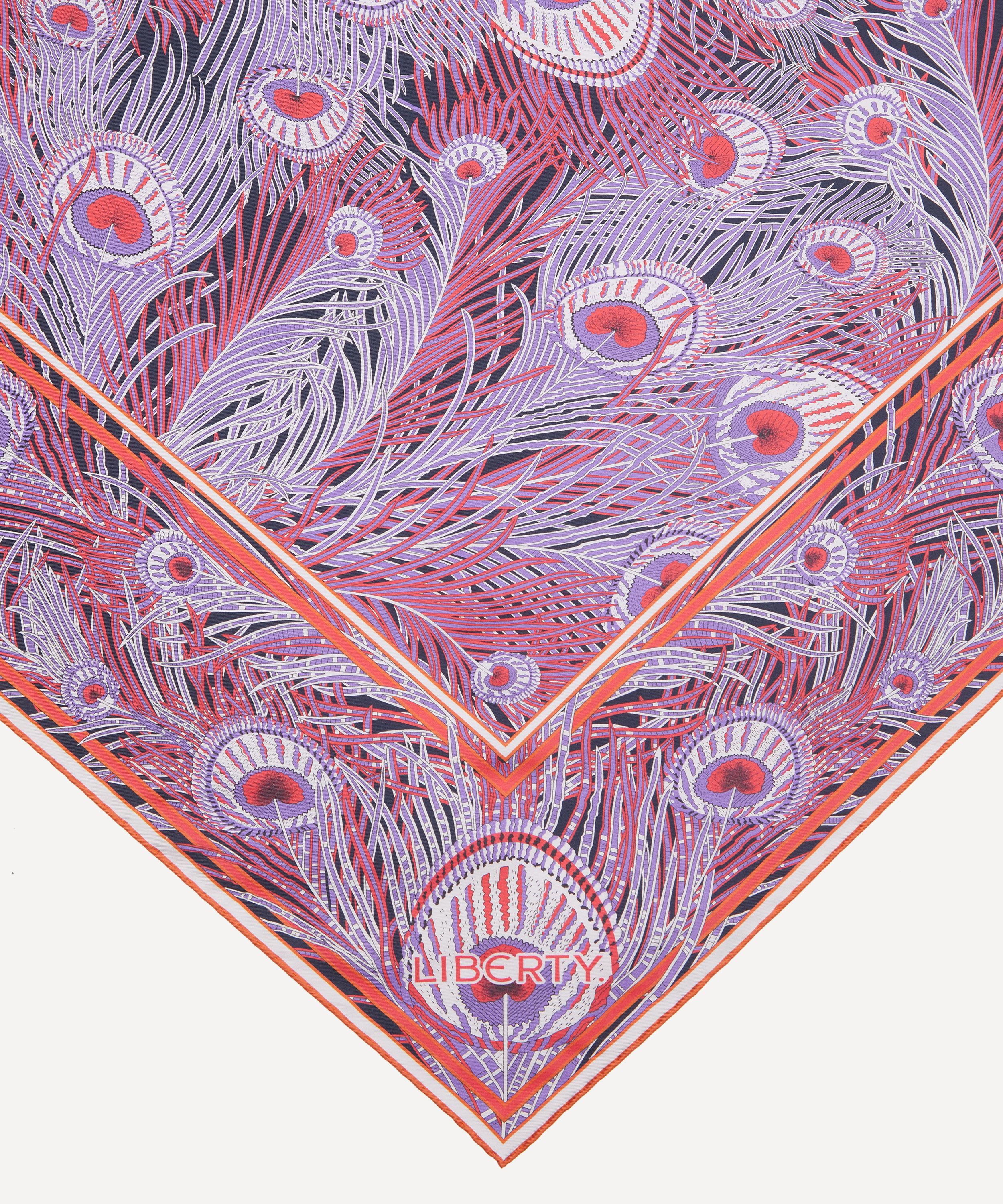 Liberty - Hera Triangle 100X140 Silk Scarf image number 2