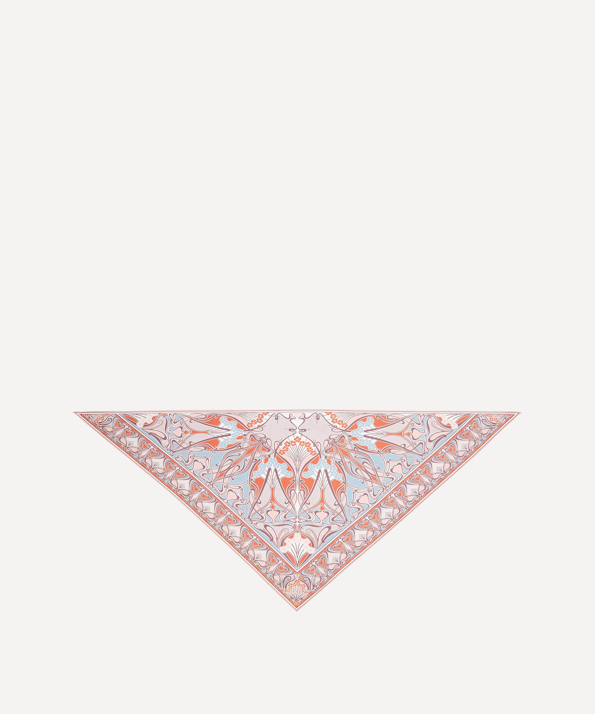 Liberty - Ianthe Triangle 100X140 Silk Scarf