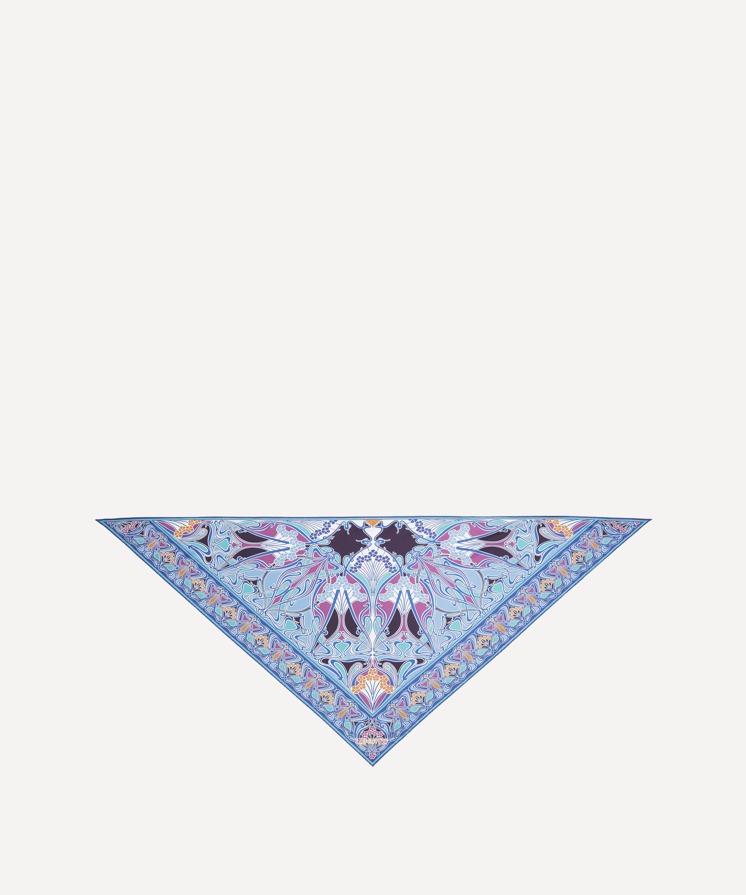 Liberty - Ianthe Triangle 100X140 Silk Scarf image number 0