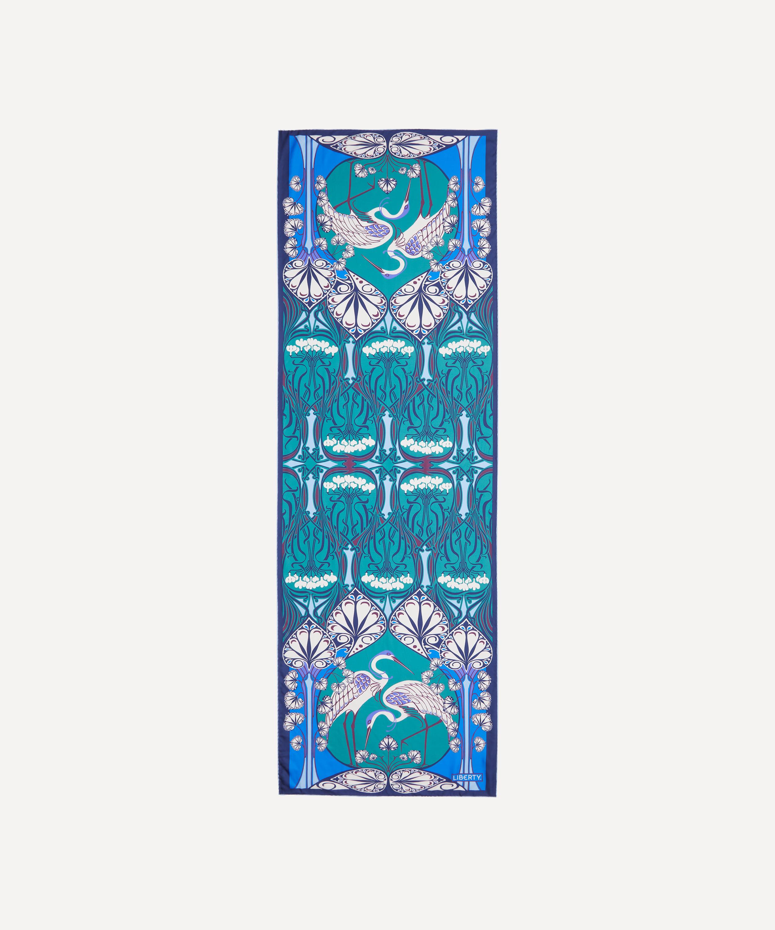 Liberty - Heron 70X200 Silk Scarf image number 0