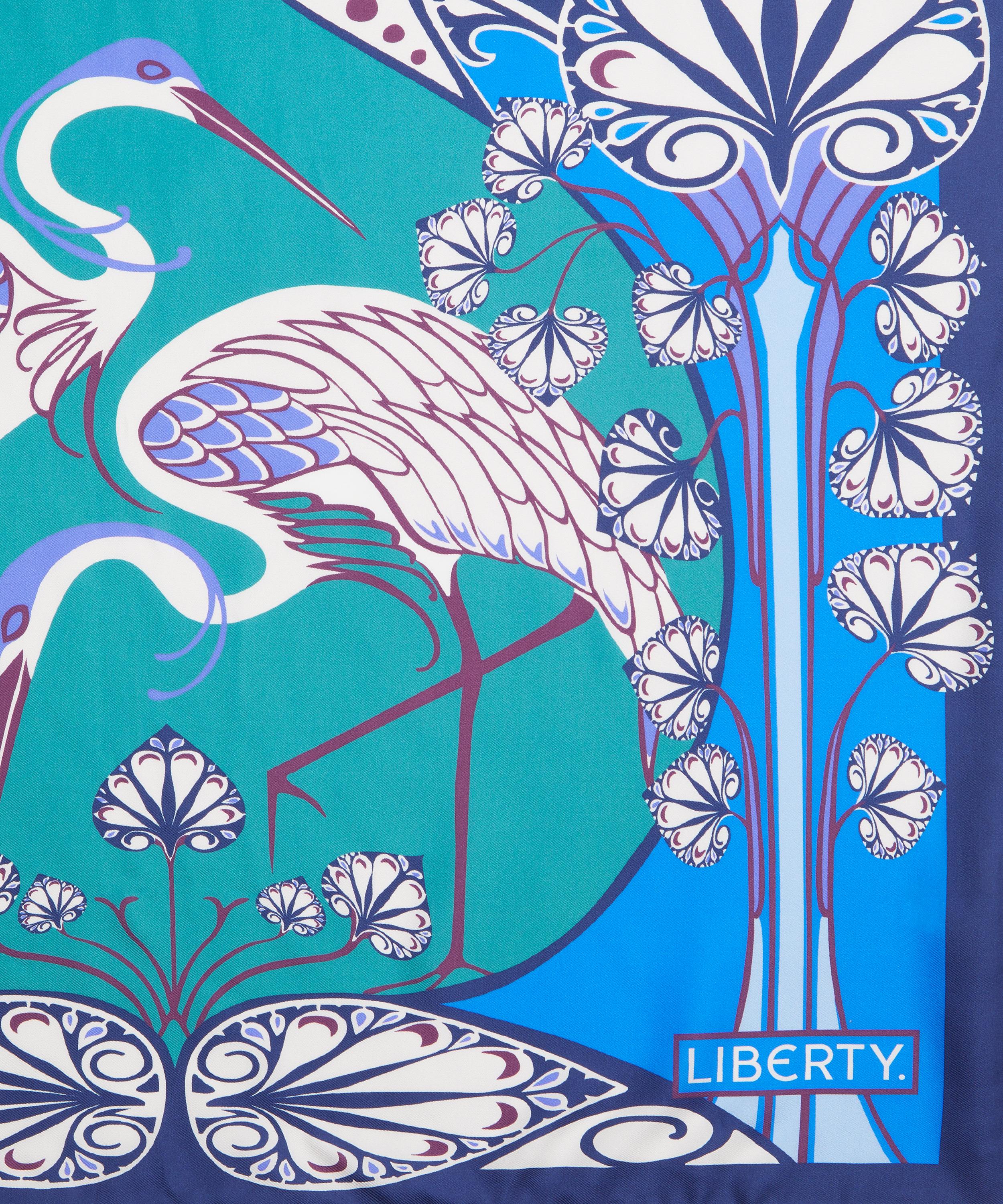 Liberty - Heron 70X200 Silk Scarf image number 3