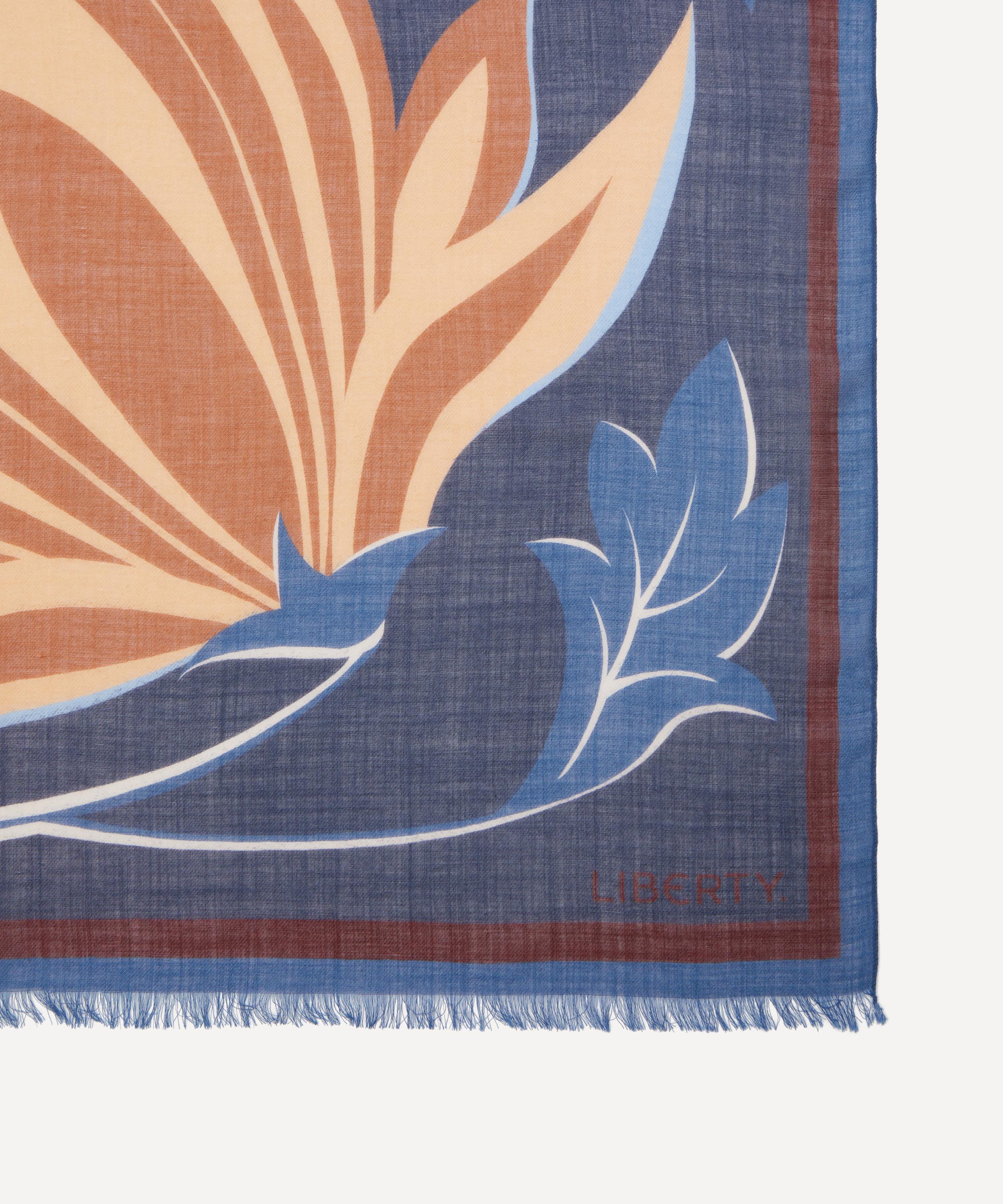 Liberty - Tudor Floral 70X200 Wool-Silk Scarf image number 2