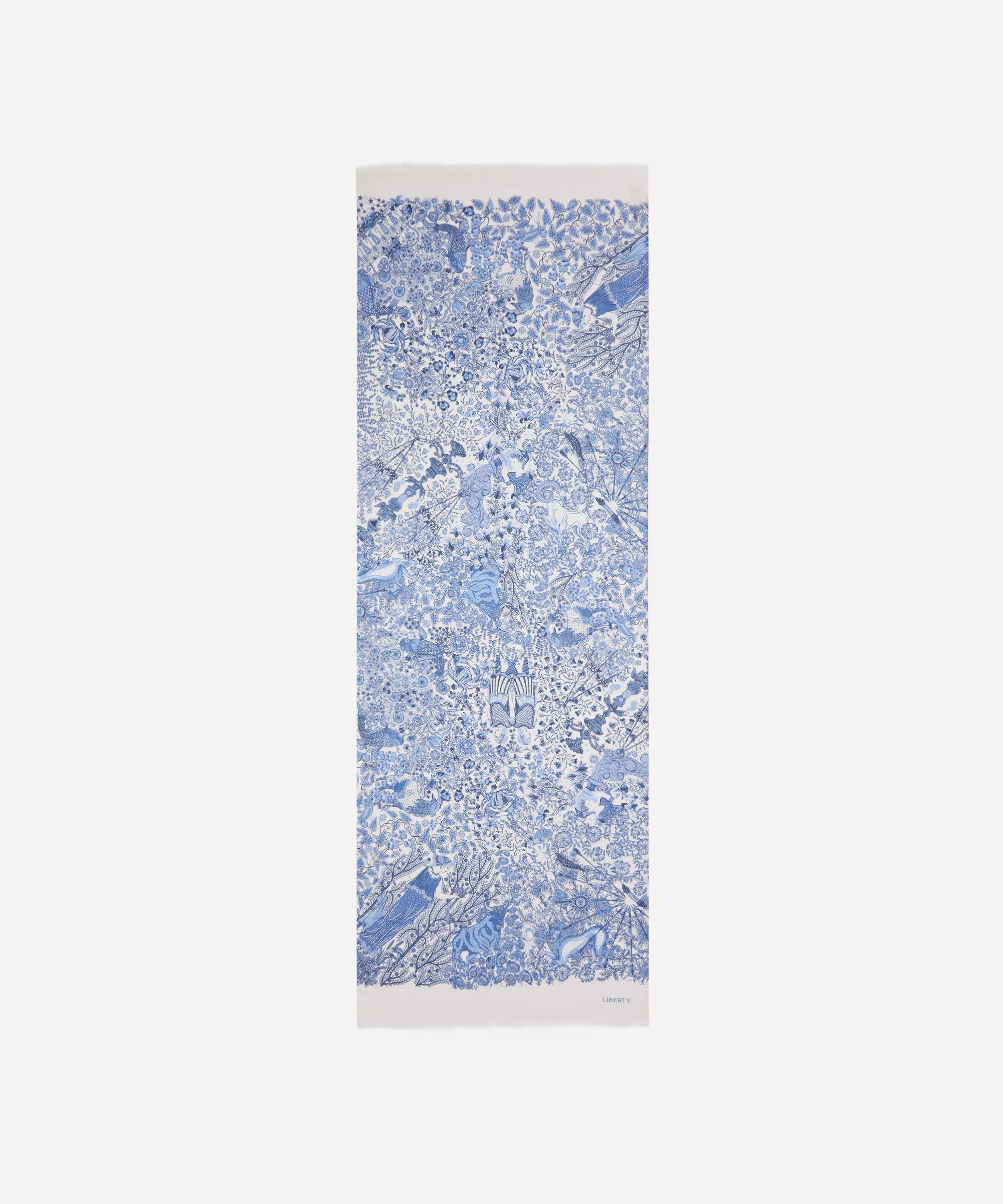 Liberty - Celestial 70X200 Wool-Silk Scarf image number 0