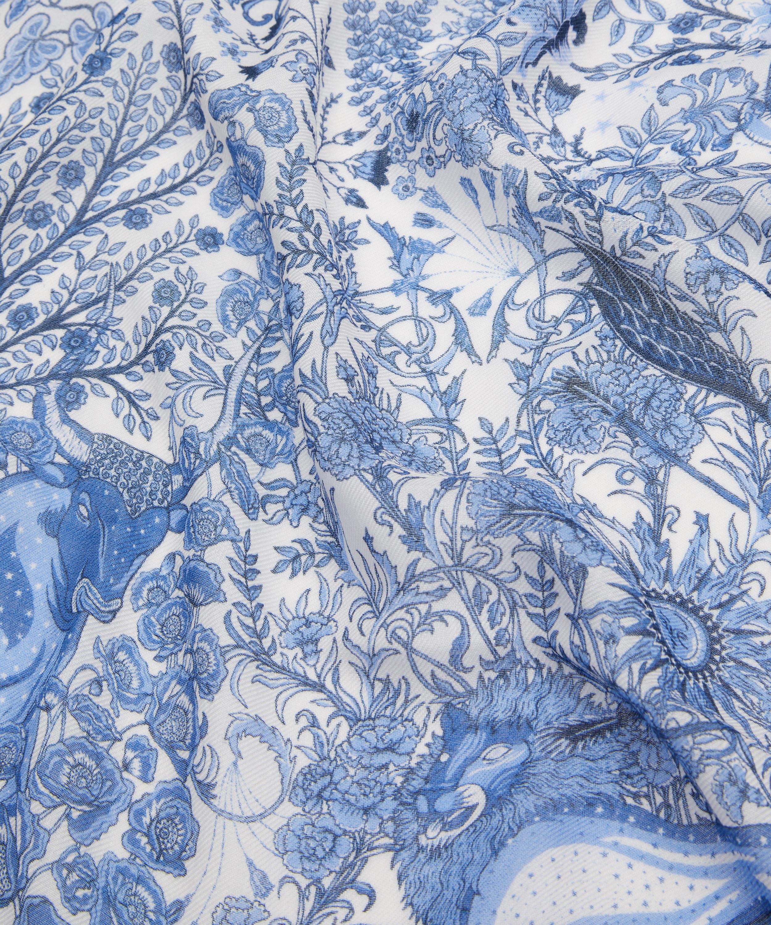 Liberty - Celestial 70X200 Wool-Silk Scarf image number 4