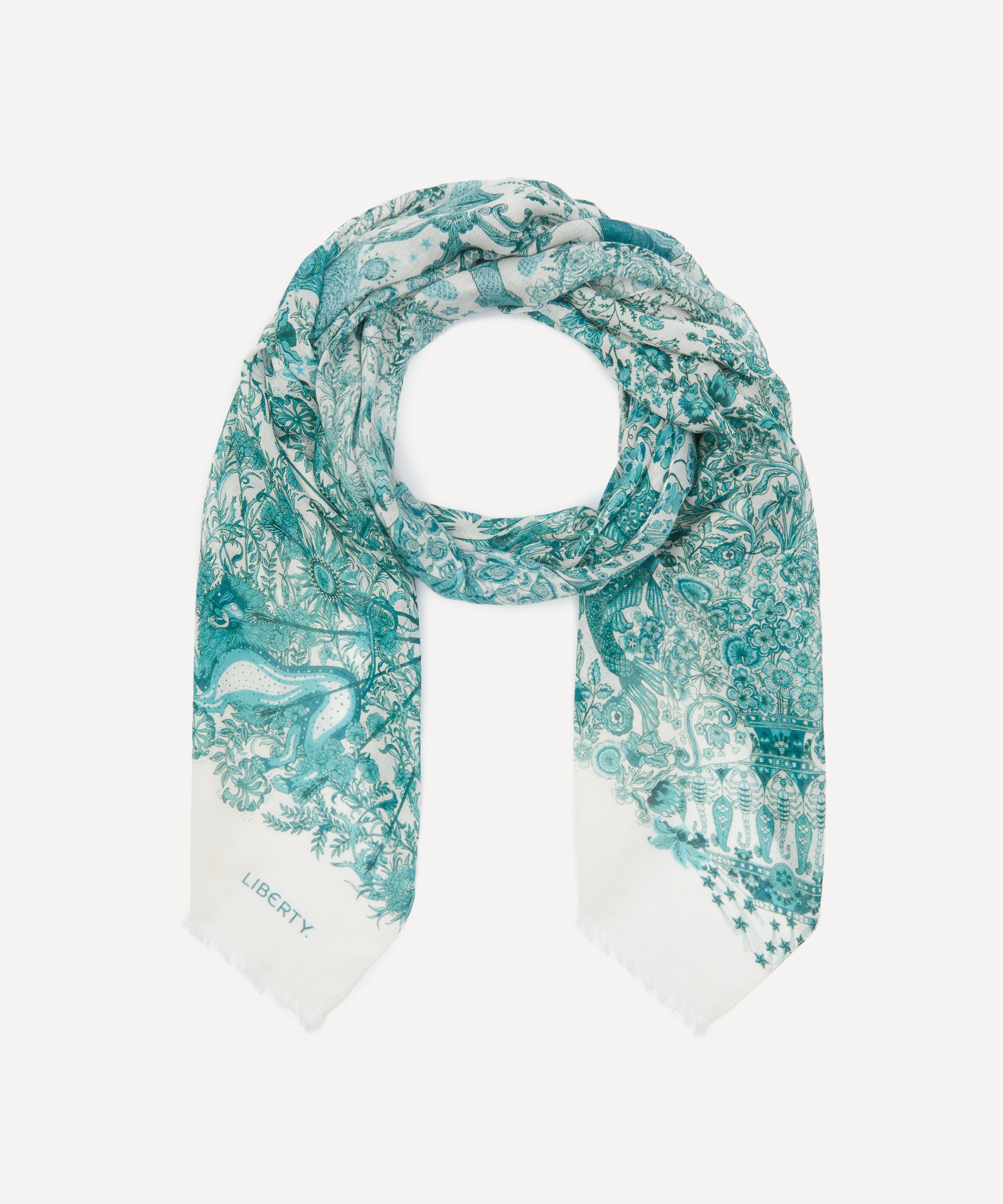 Liberty - Celestial 70X200 Wool-Silk Scarf image number 1