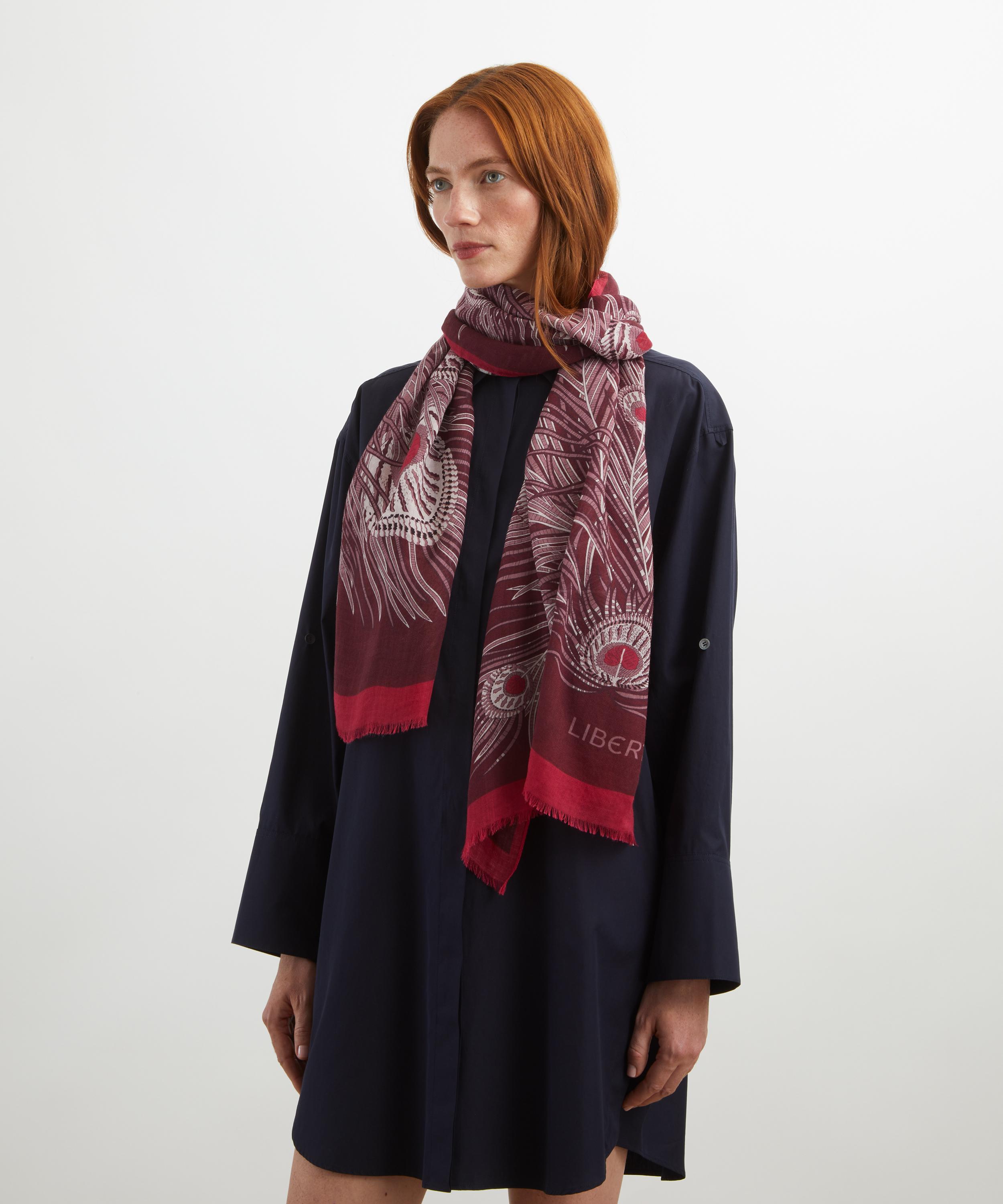Liberty - Hera Bouquet 70X190 Wool-Silk Scarf image number 1