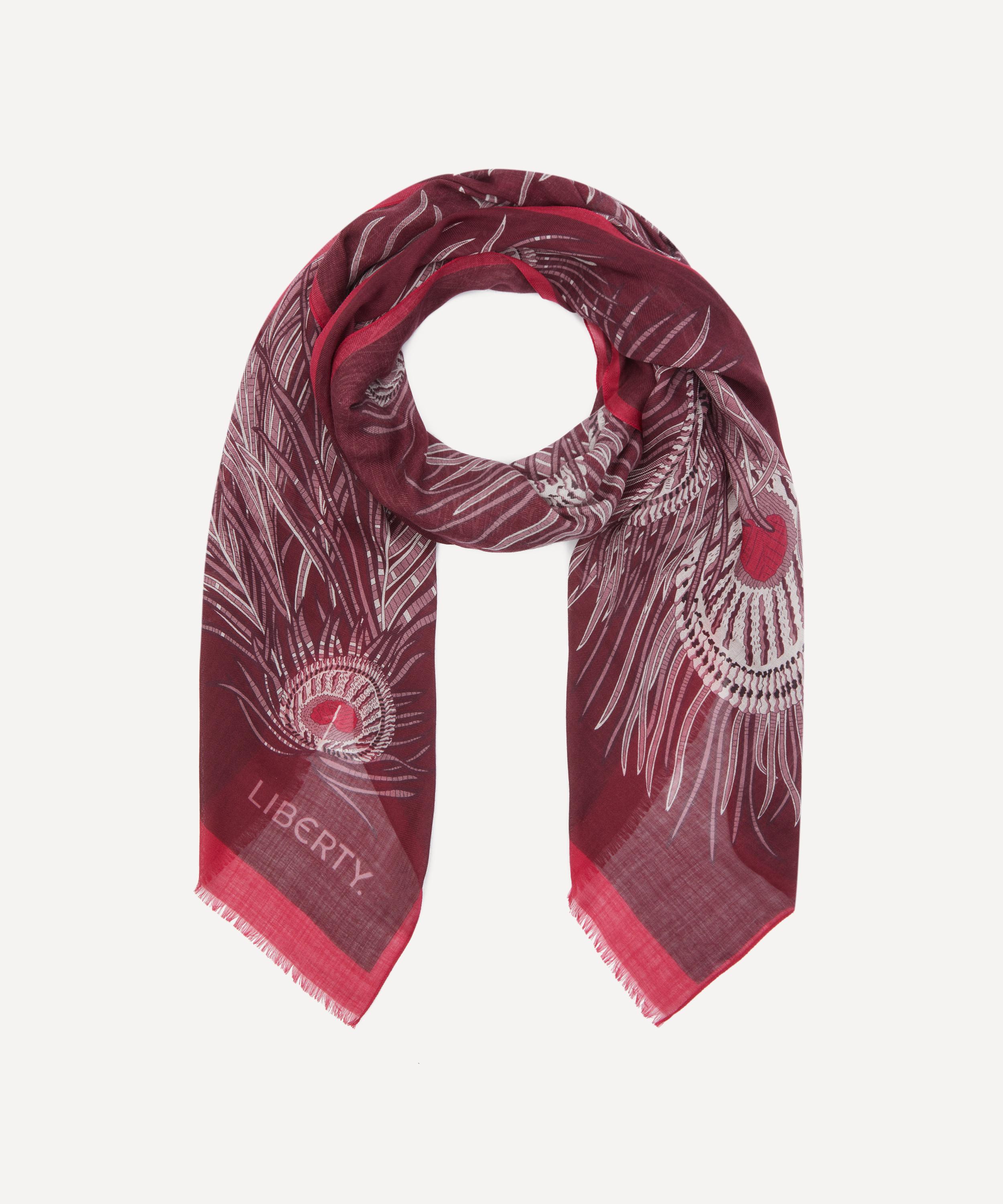 Liberty - Hera Bouquet 70X190 Wool-Silk Scarf image number 2
