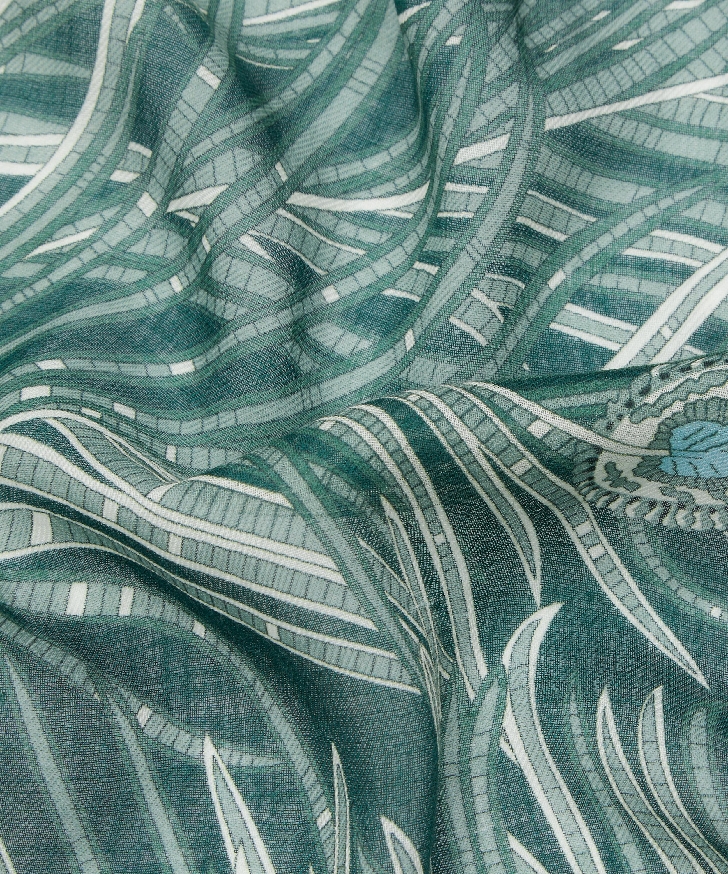 Liberty - Hera Bouquet 70X190 Wool-Silk Scarf image number 3