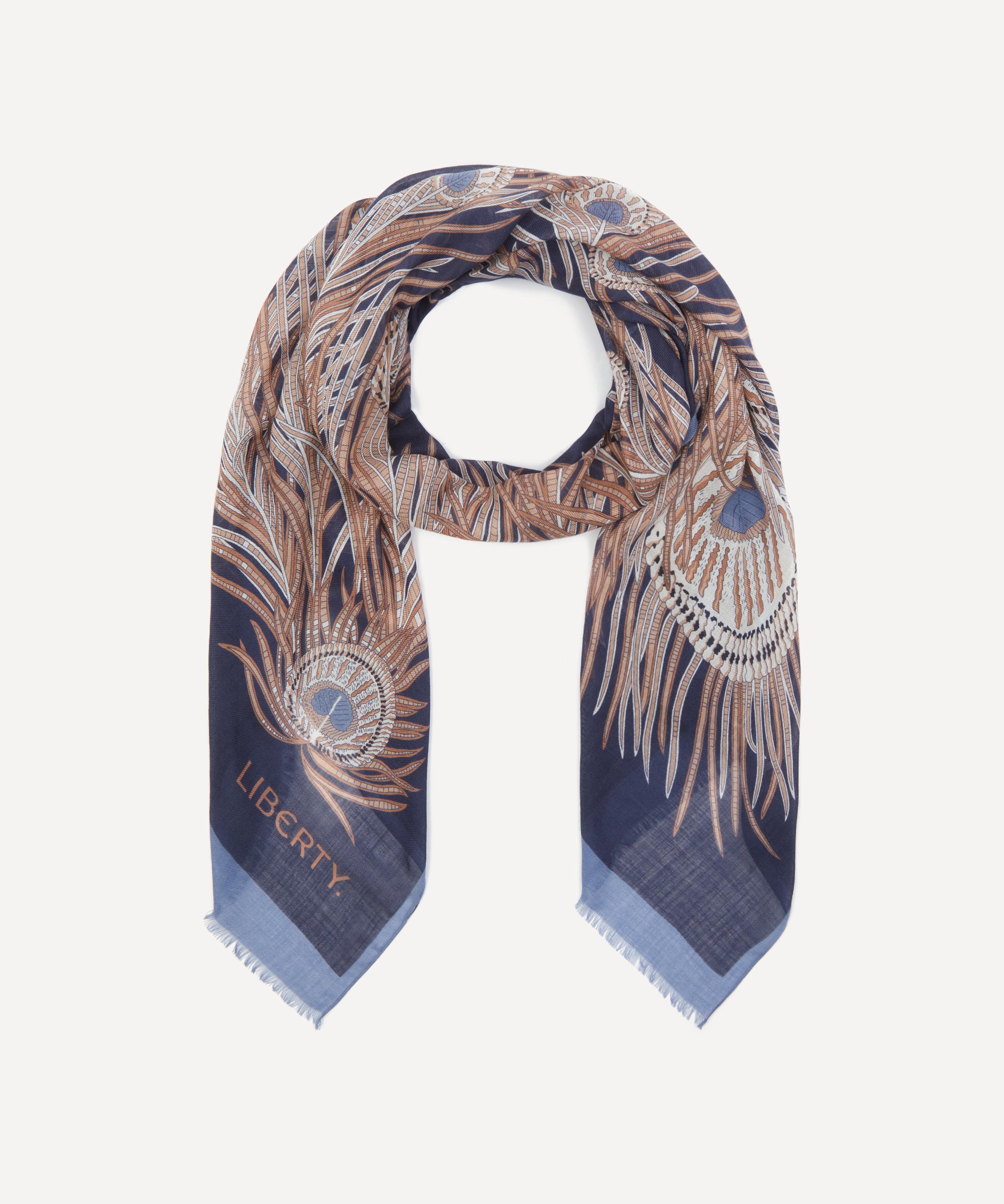 Liberty - Hera Bouquet 70X190 Wool-Silk Scarf image number 1