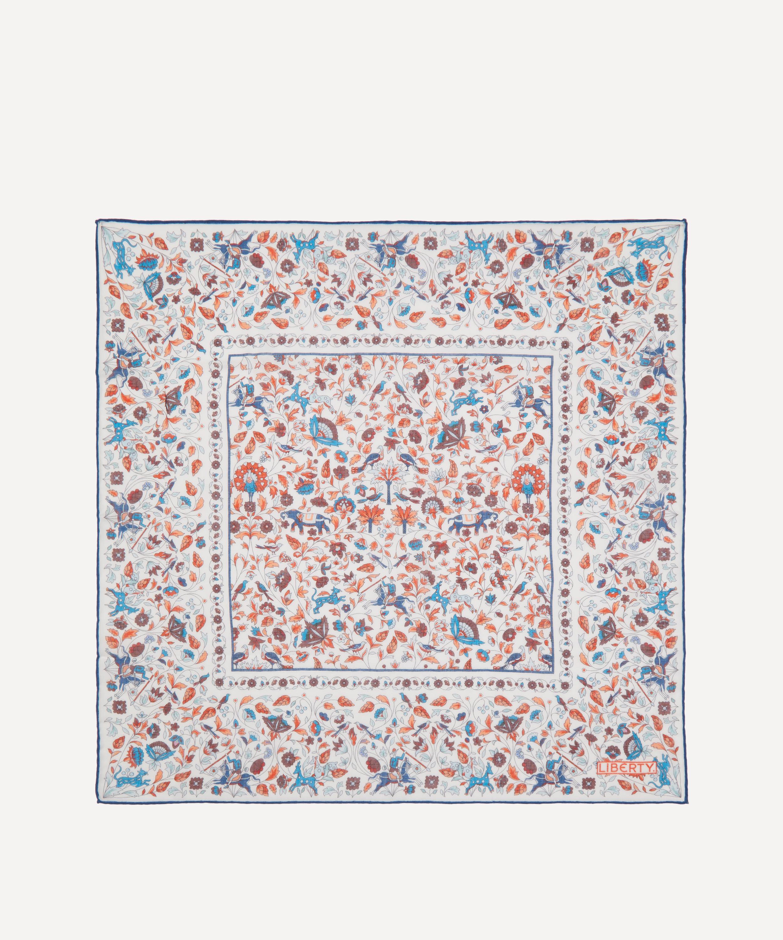 Liberty - Imran Oasis Silk Scarf 70 image number 0