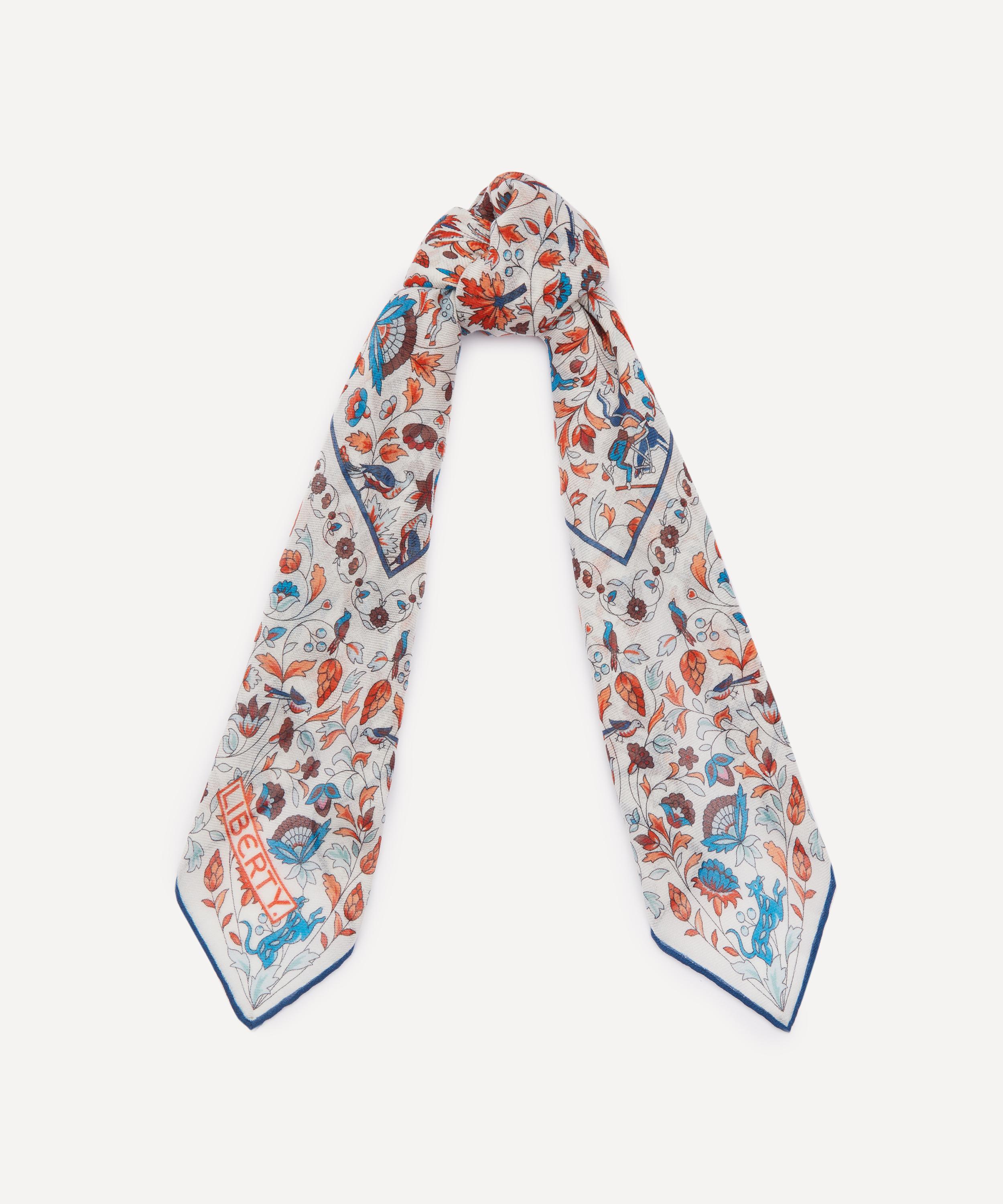 Liberty - Imran Oasis Silk Scarf 70 image number 2