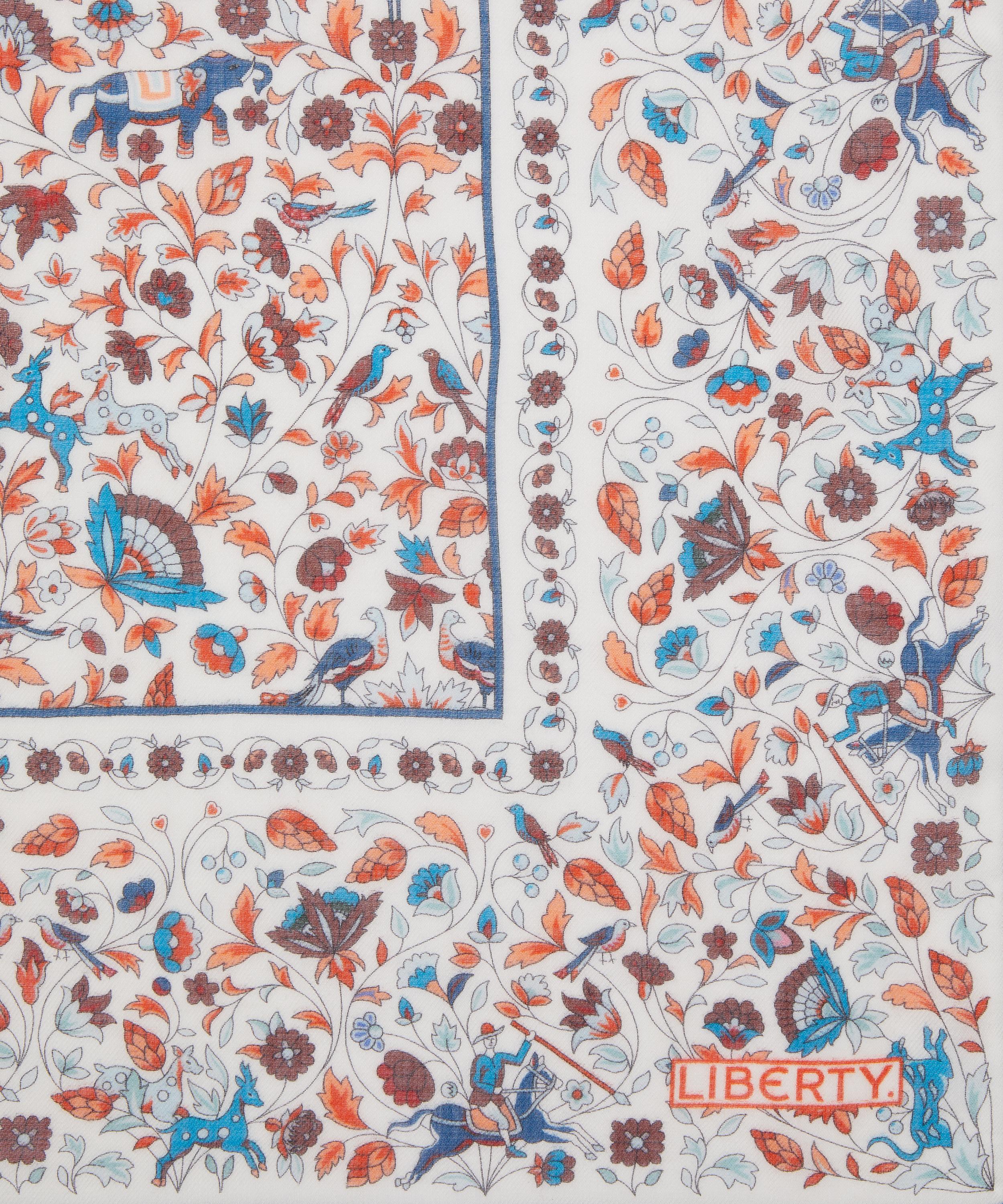 Liberty - Imran Oasis Silk Scarf 70 image number 3