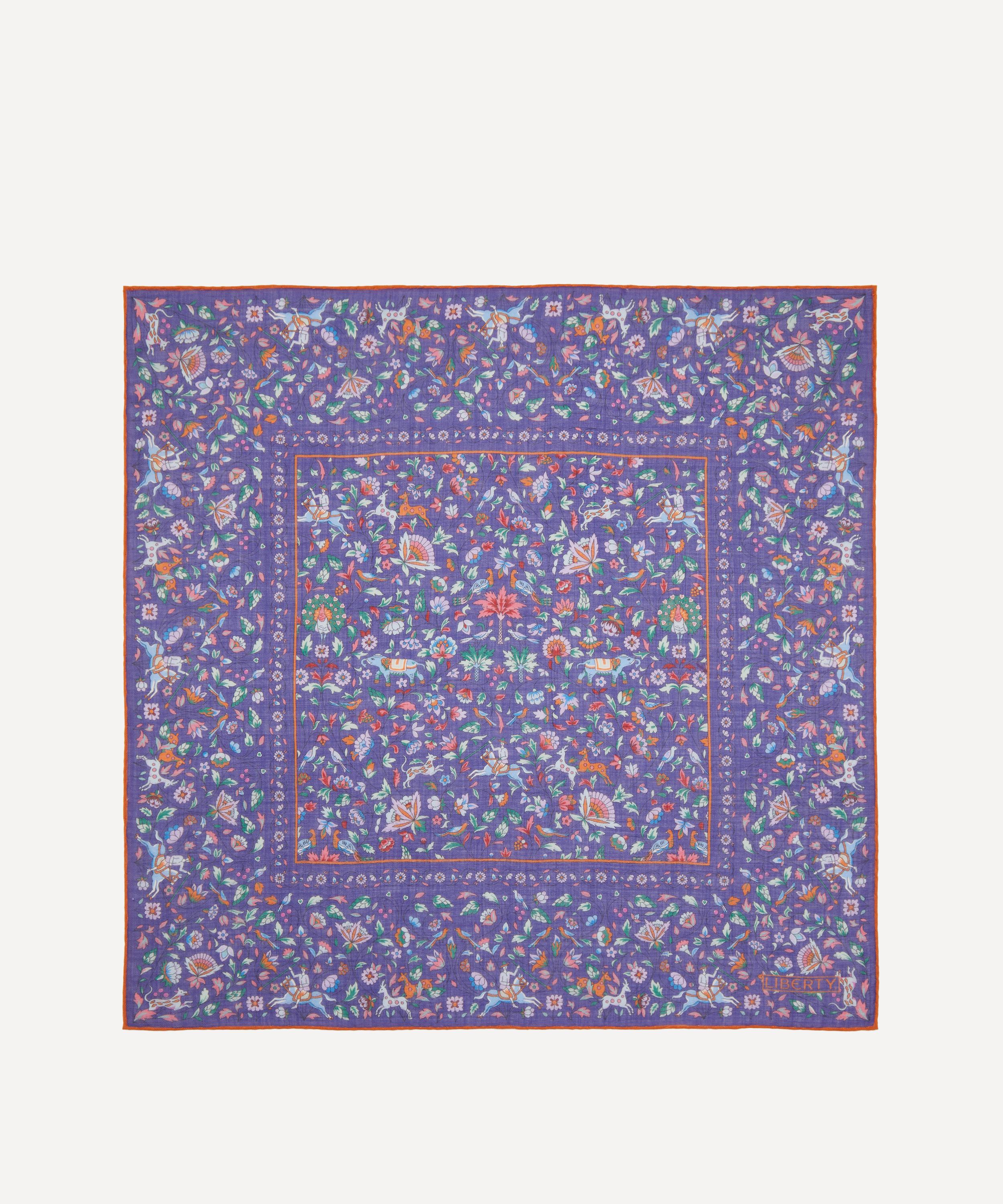Liberty - Imran Oasis Silk Scarf 70