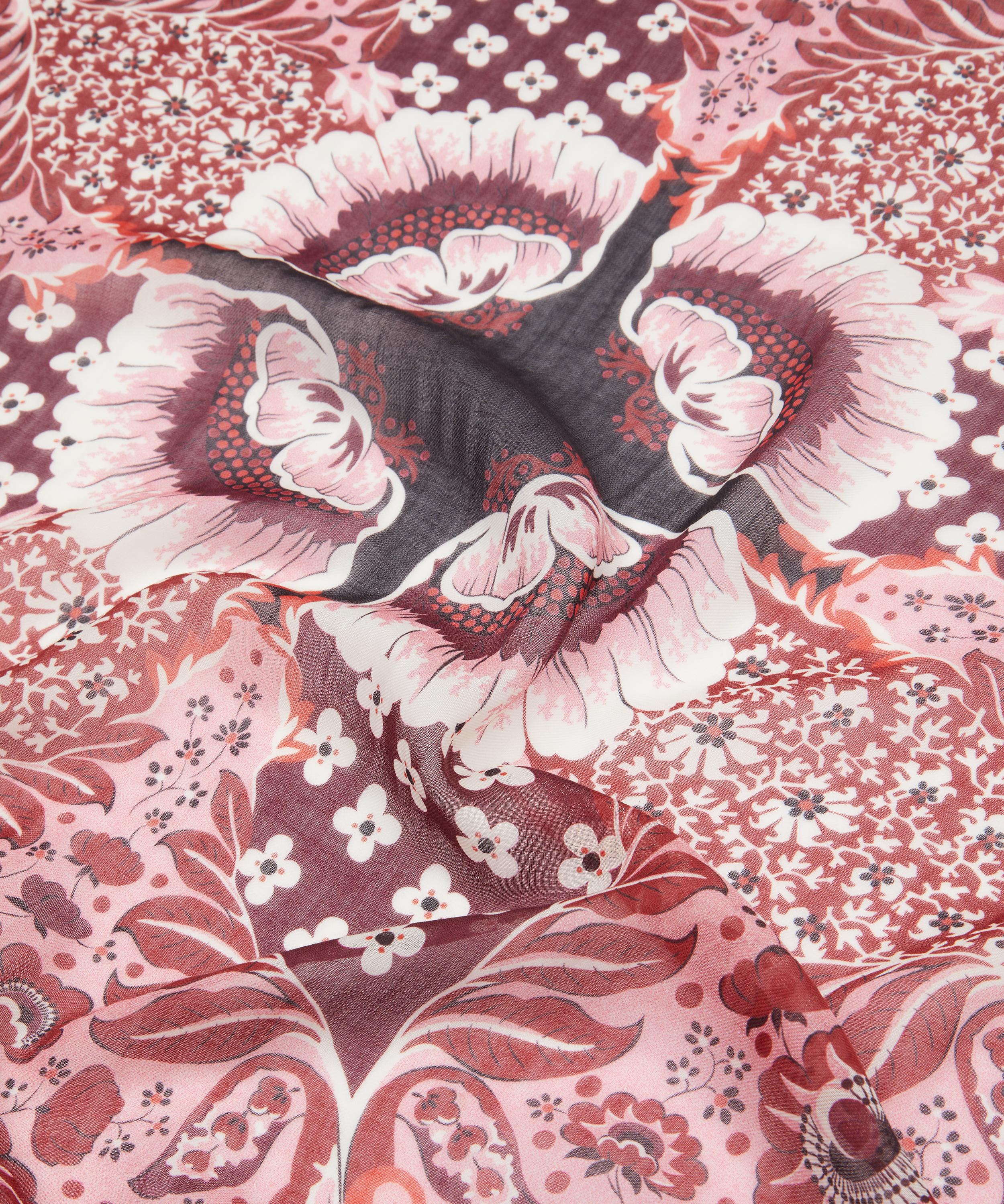 Liberty - Freyja Paisley Cashmere Scarf 140 image number 3