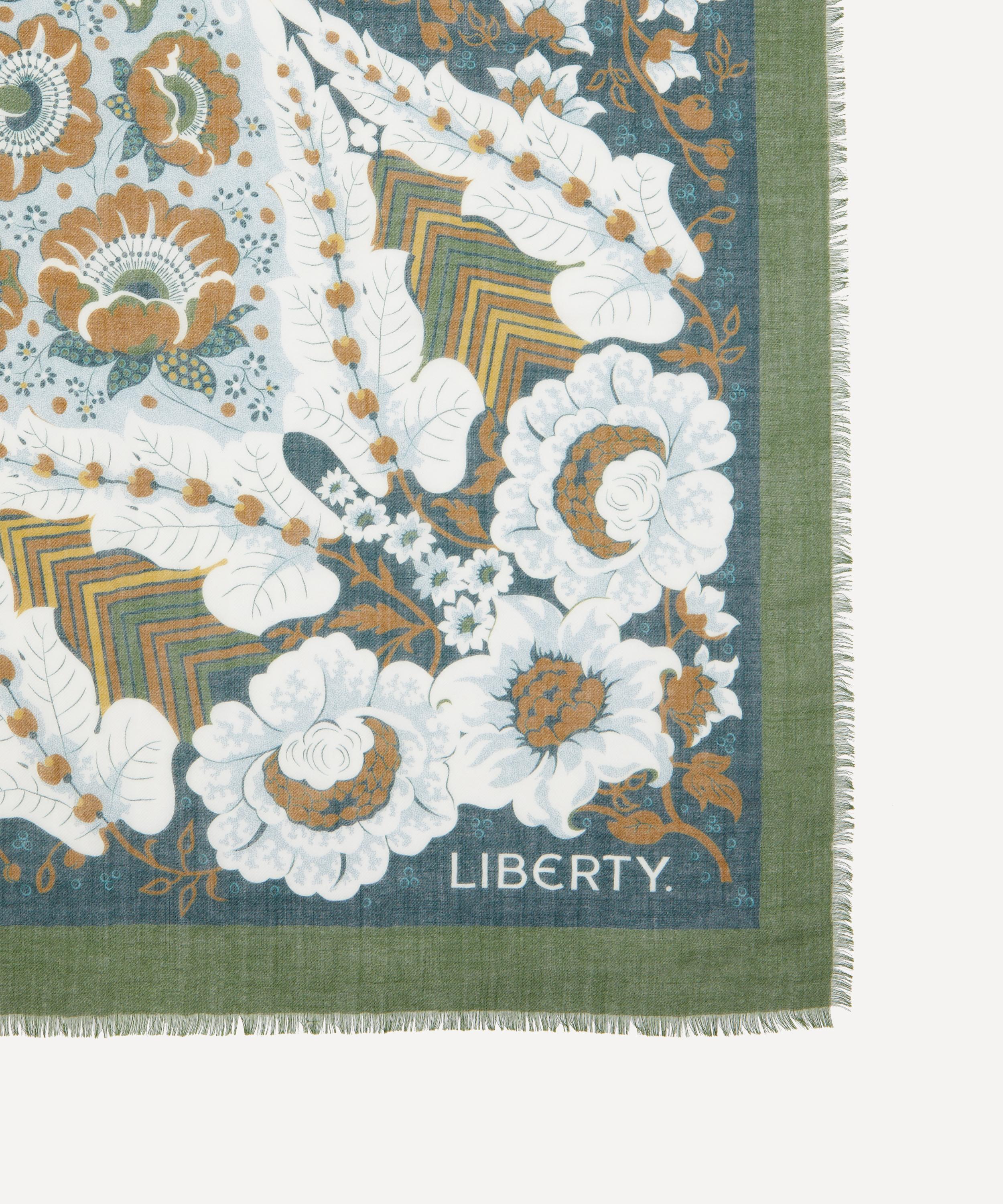 Liberty - Freyja Paisley Cashmere Scarf 140 image number 3