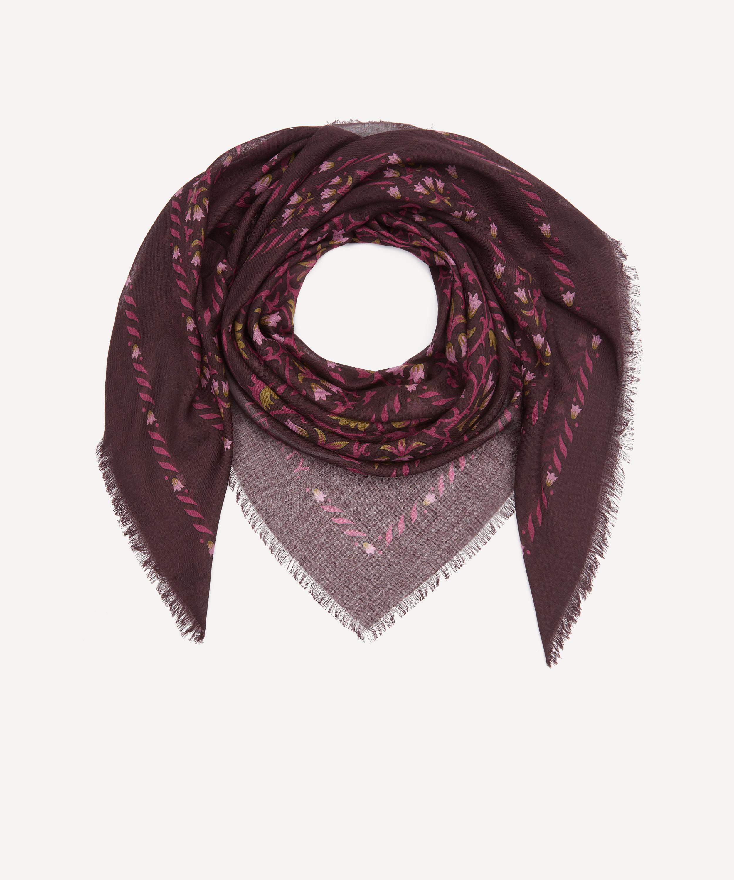 Liberty - Lodden Quarter Cashmere-Silk Scarf 140 image number 2