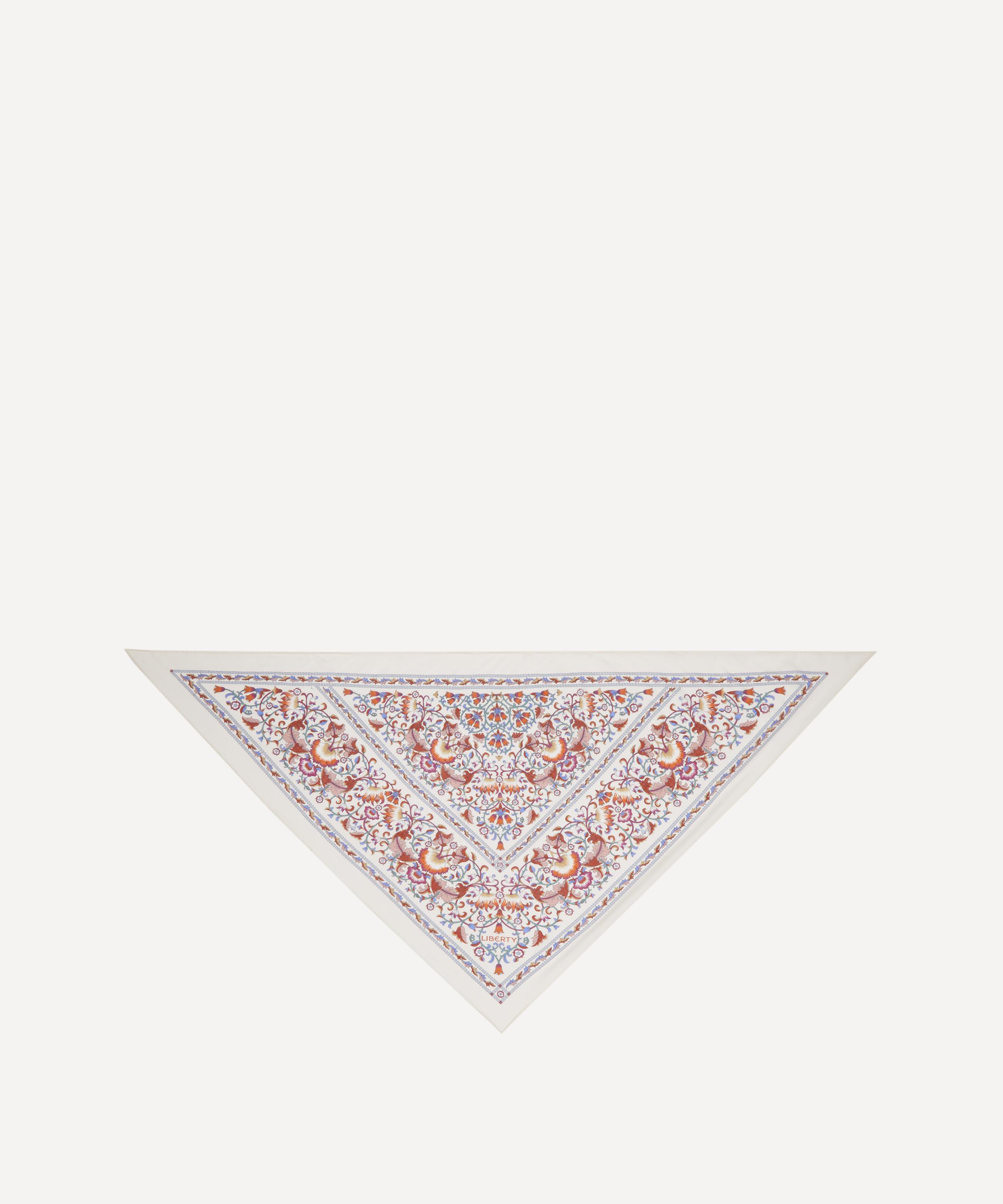 Liberty - Lodden Triangle 100X140 Wool-Silk Scarf image number 0