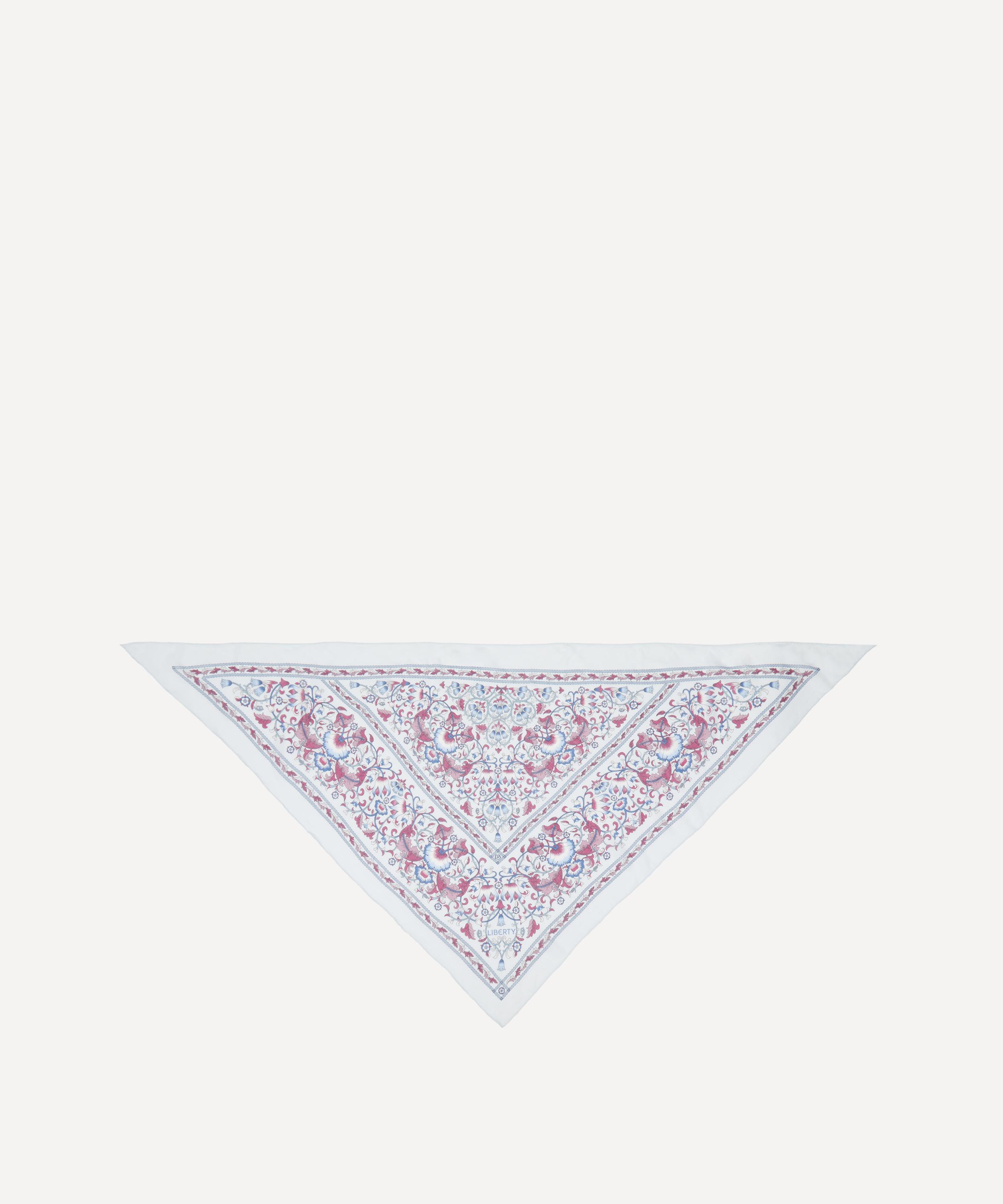 Liberty - Lodden Triangle 100X140 Wool-Silk Scarf image number 0