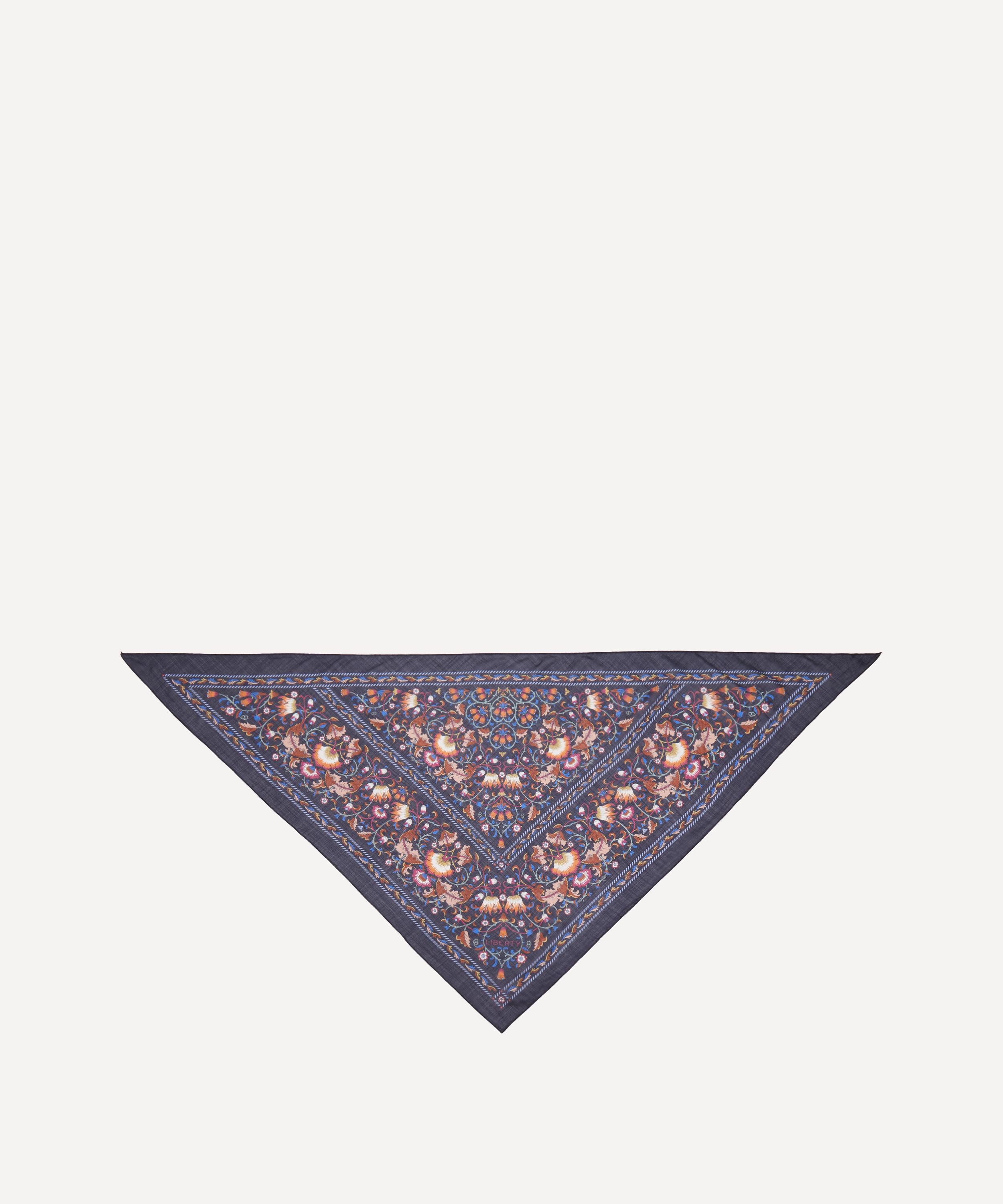 Liberty - Lodden Triangle 100X140 Wool-Silk Scarf image number 0