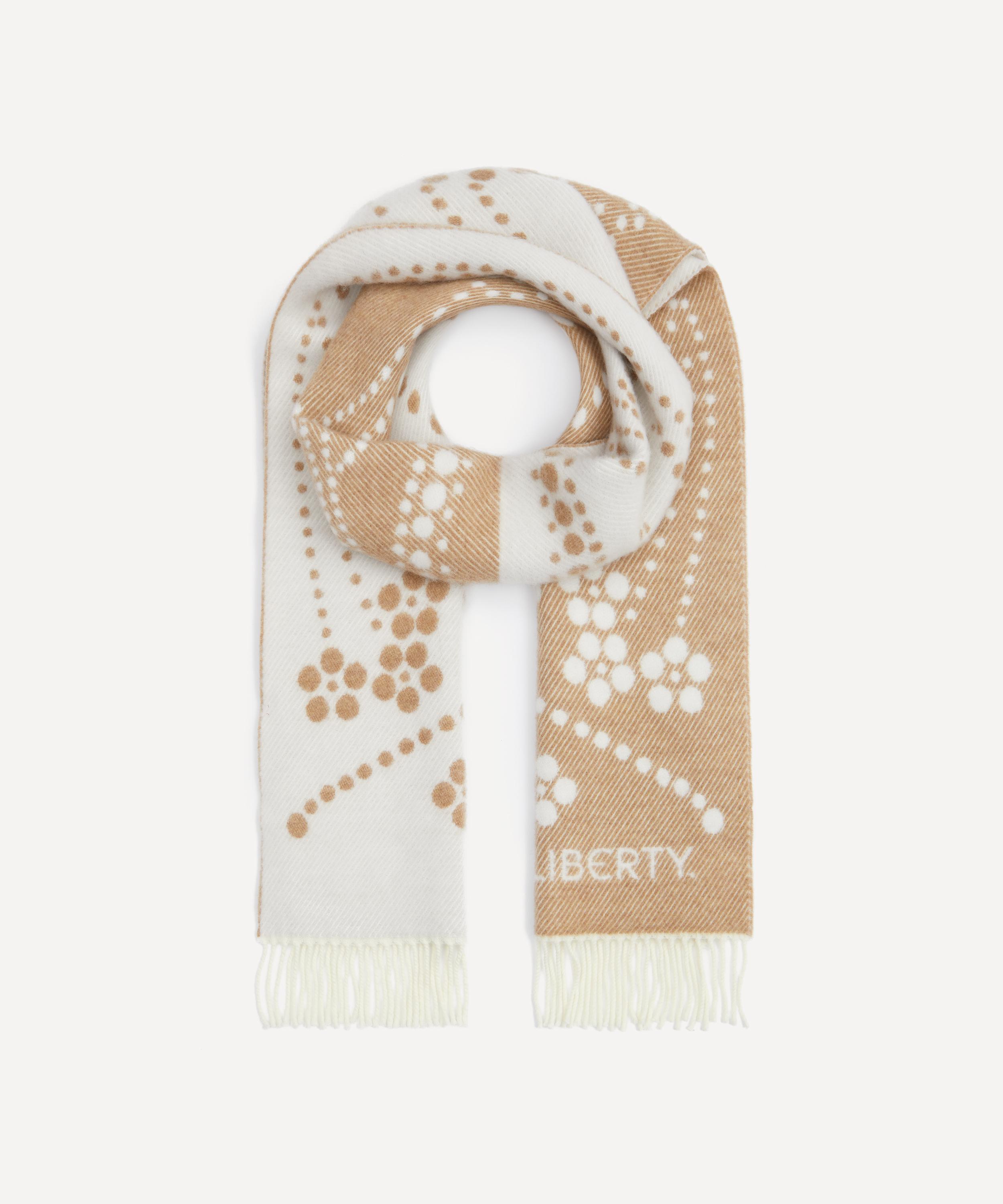 Liberty - Ianthe Dot Jacquard 30X200 Wool Scarf image number 1