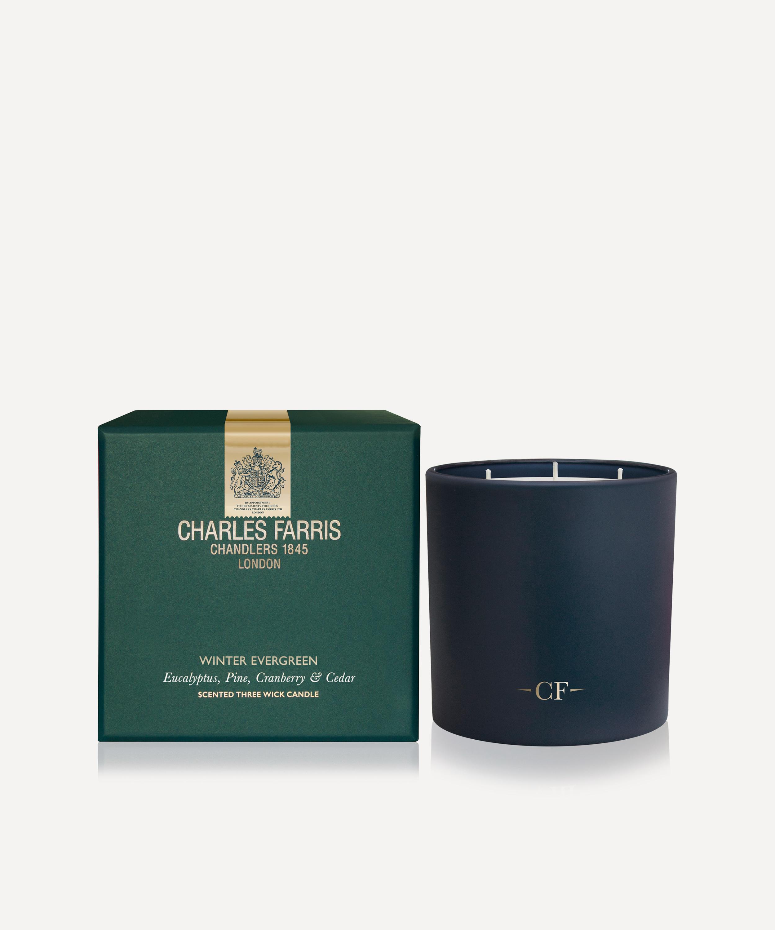 Charles Farris - Winter Evergreen Signature 3-Wick Candle 640g