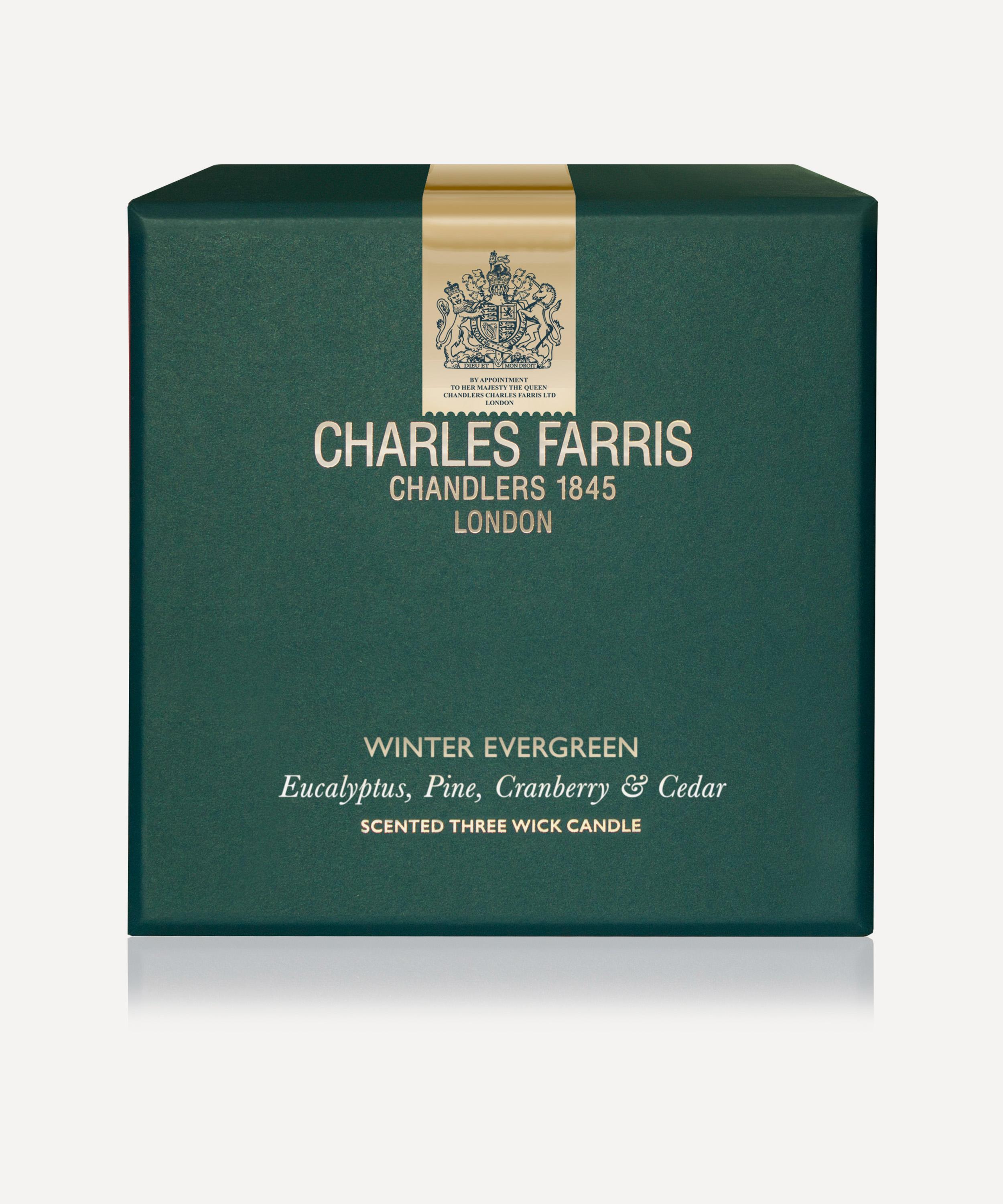 Charles Farris - Winter Evergreen Signature 3-Wick Candle 640g image number 1